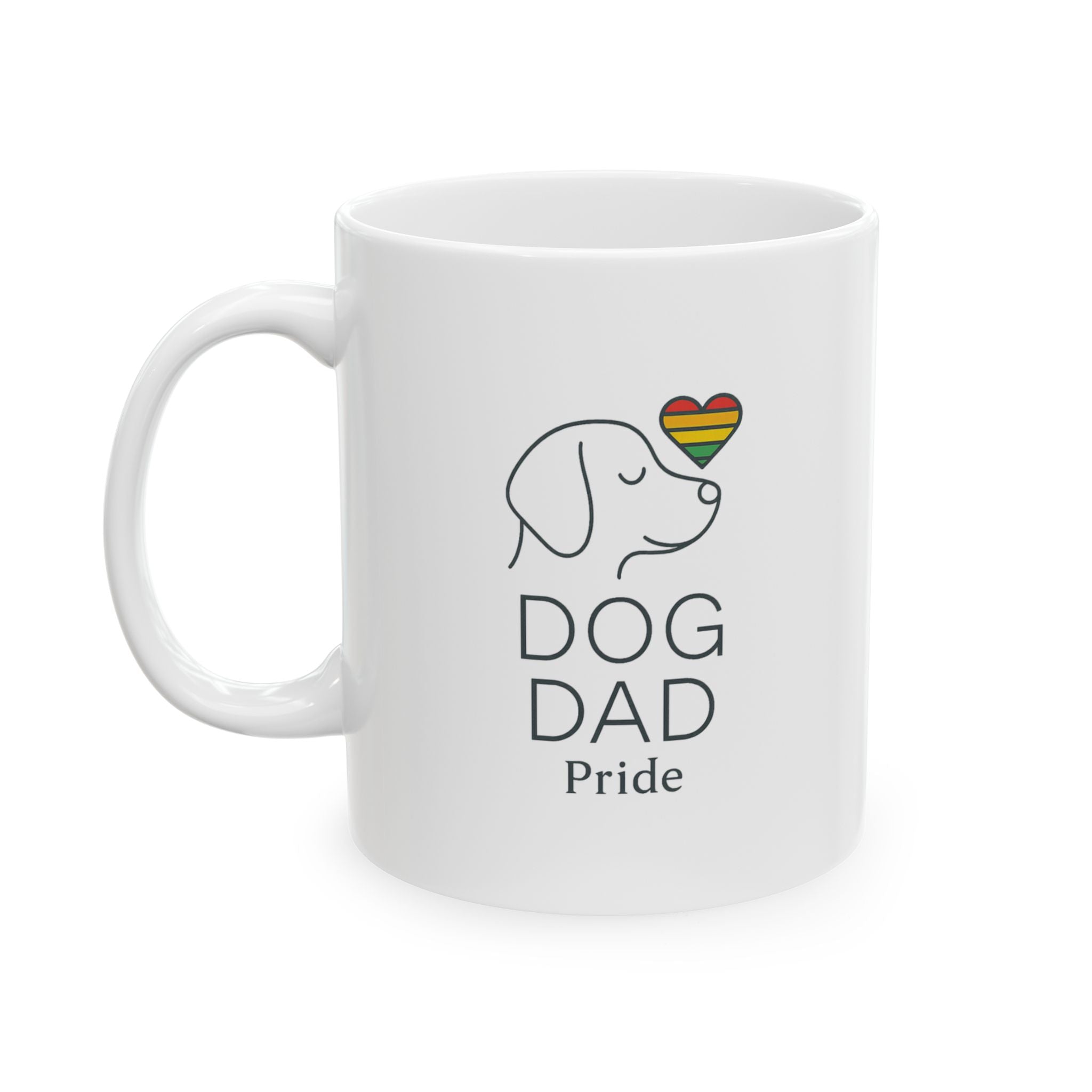Dog Dad Cool Dog Coffee Mug | Dog Lover Gift | Ceramic Mug