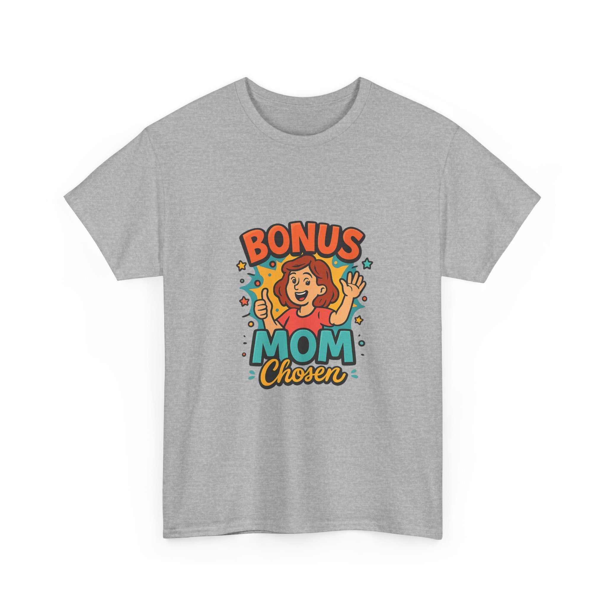 Bonus Mom Showing Up Every Single Day T-Shirt | Stepmom Gift | Graphic Tee