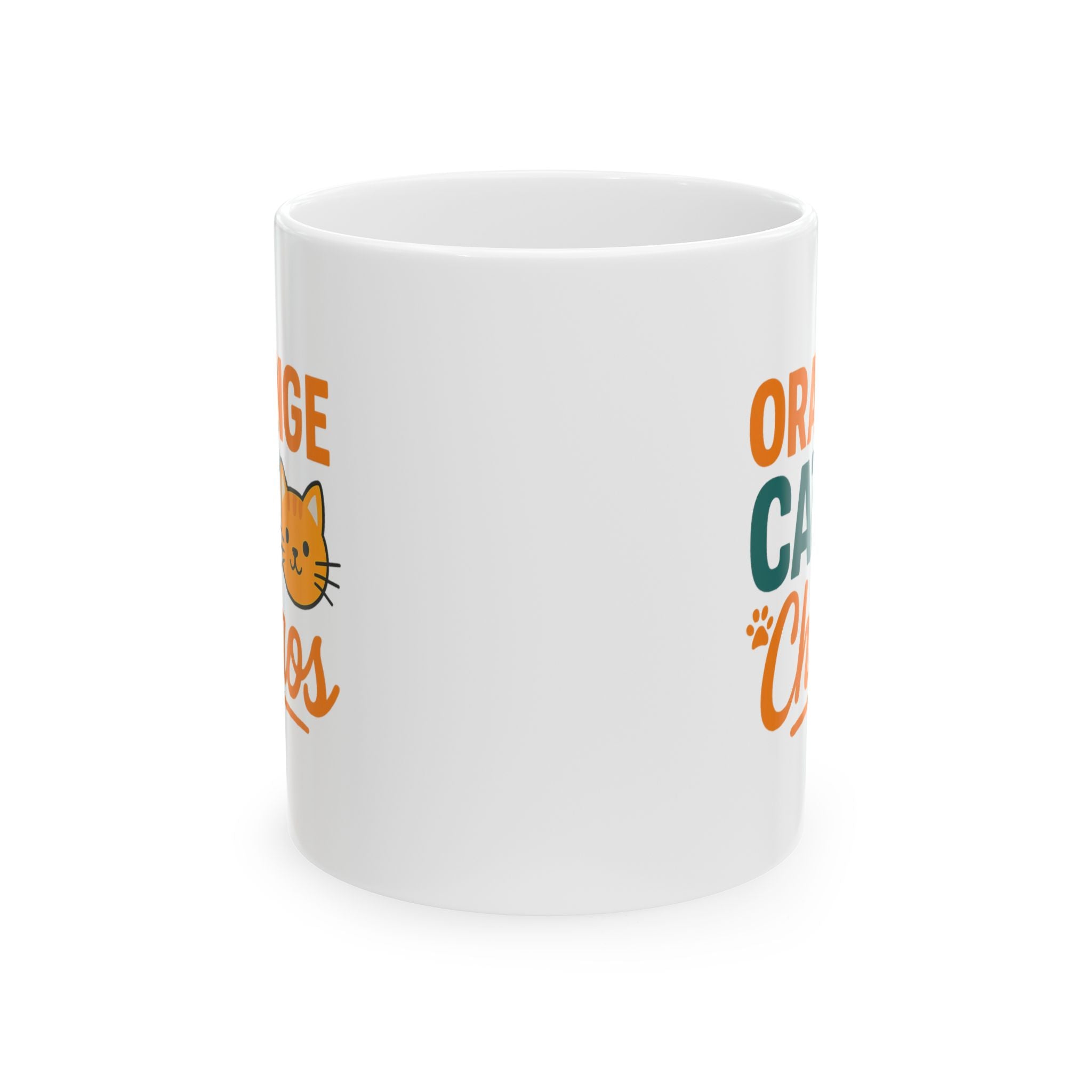 Ginger Cat Mom Proud And Covered In Fur Coffee Mug | Cat Lover Gift | Ceramic Mug