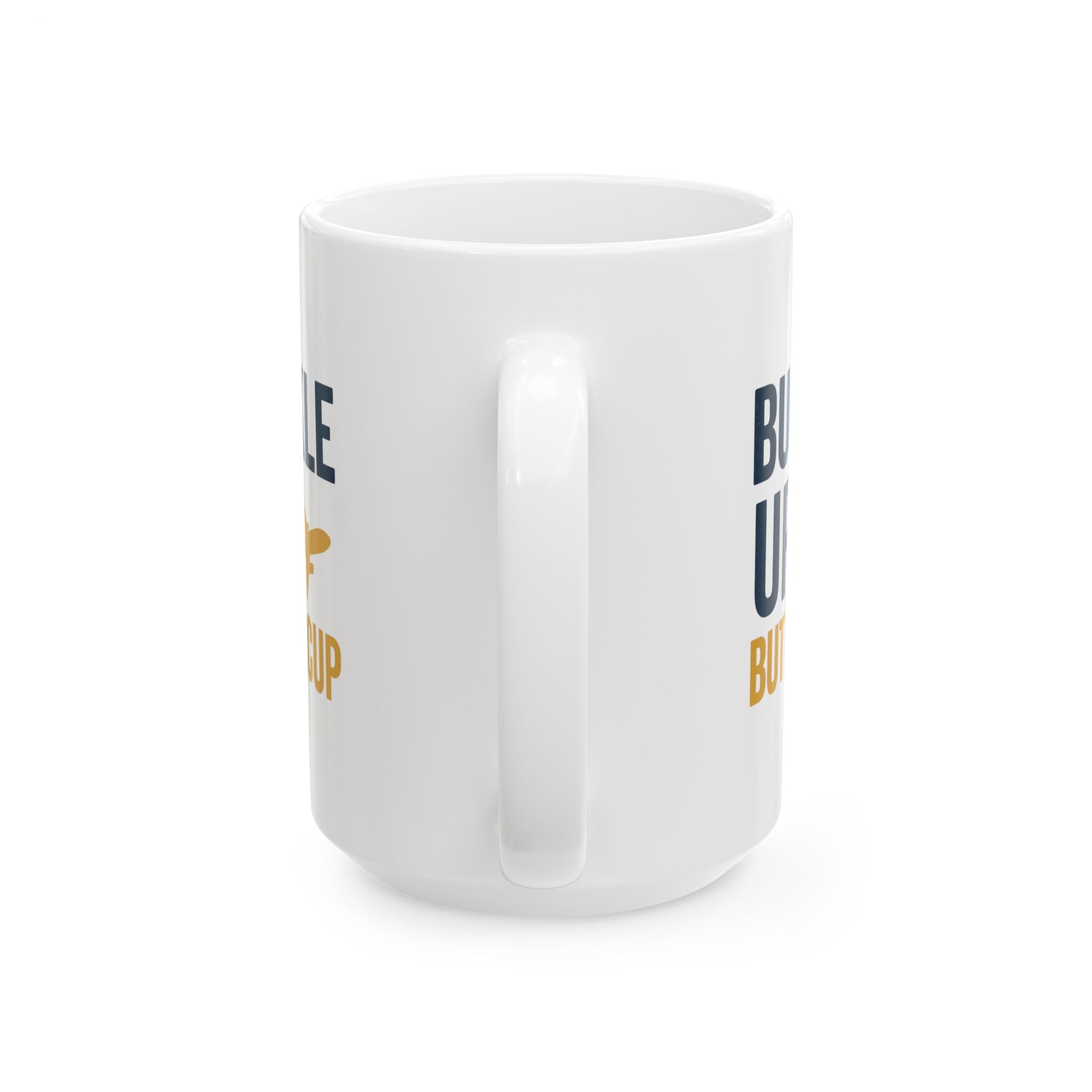 Flight Attendant Buckle Up Buttercup Coffee Mug | Unique Gift | Ceramic Mug