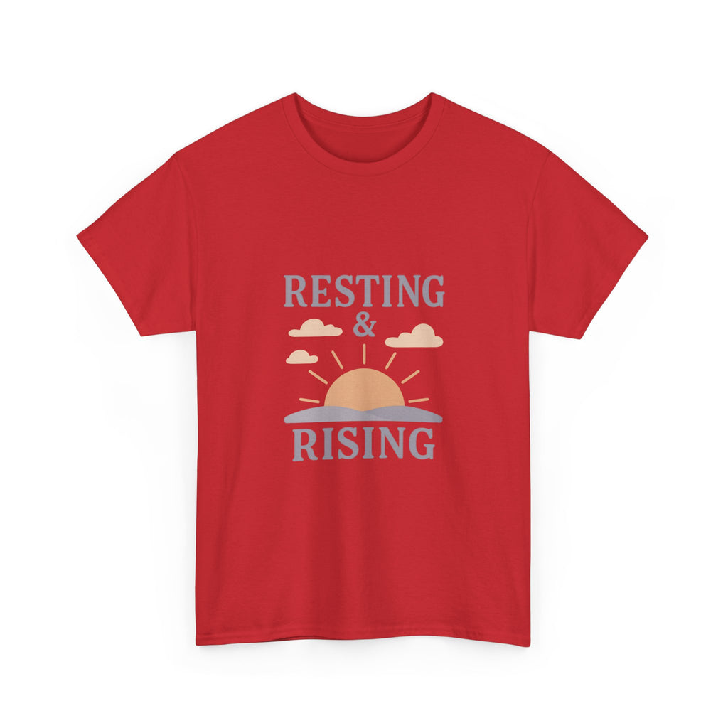 Burnout Survivor Resting And Rising T-Shirt | Unique Gift | Graphic Tee