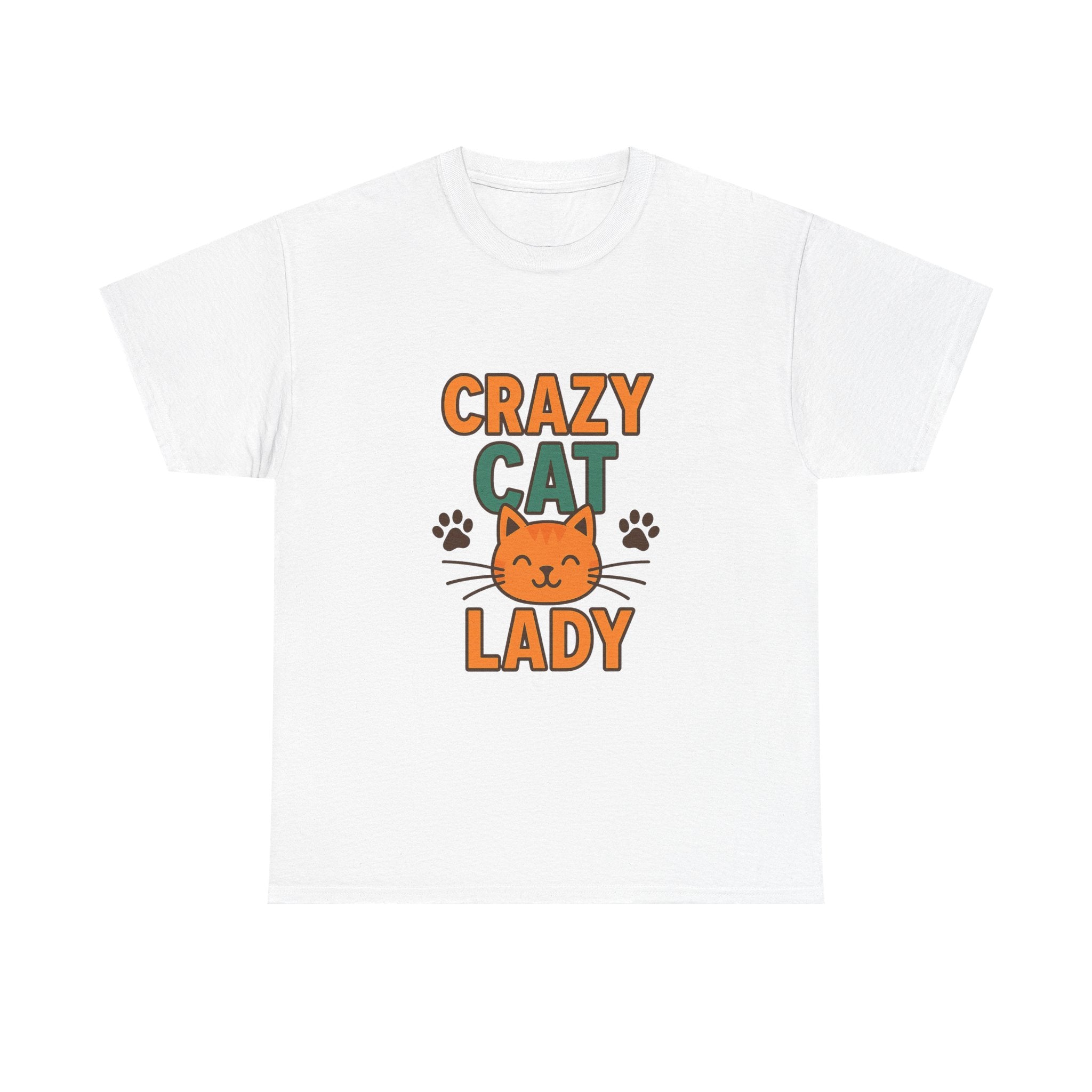 Certified Crazy Cat Lady T-Shirt | Funny Gift for Her | Graphic Tee