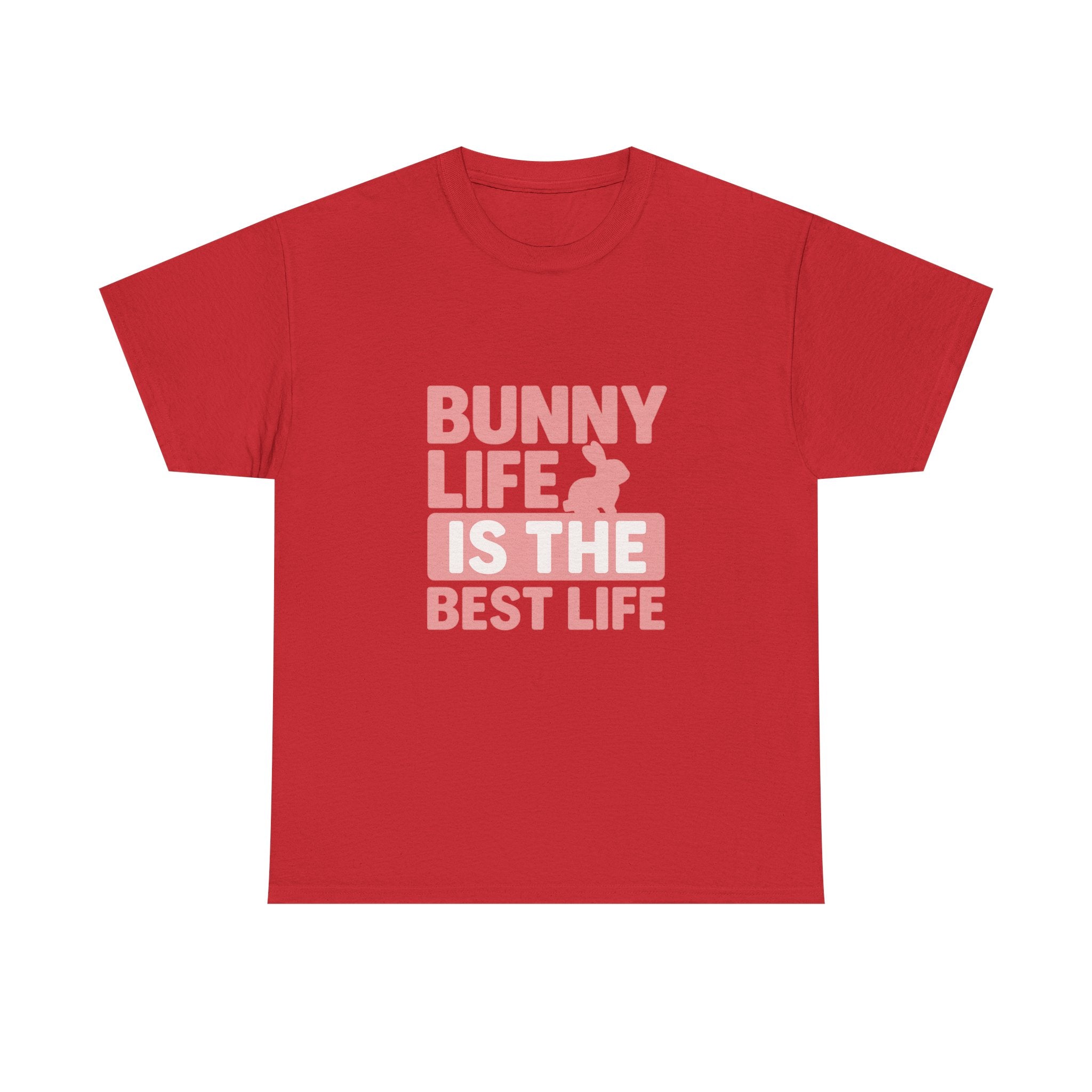 Rabbit Mom Bunny Life Is The Best Life T-Shirt | Gift for Mom | Graphic Tee