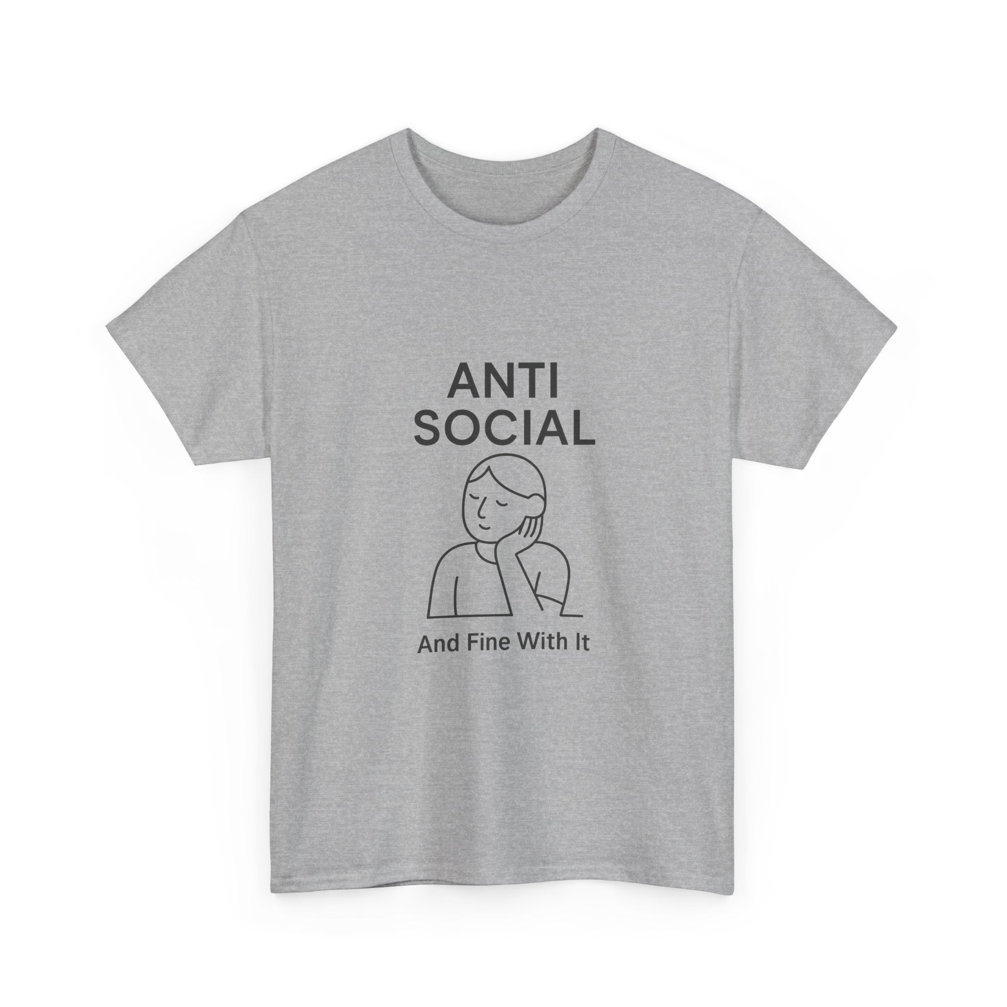 Social Battery Empty Anti Social Mode T-Shirt | Introvert Humor | Graphic Tee