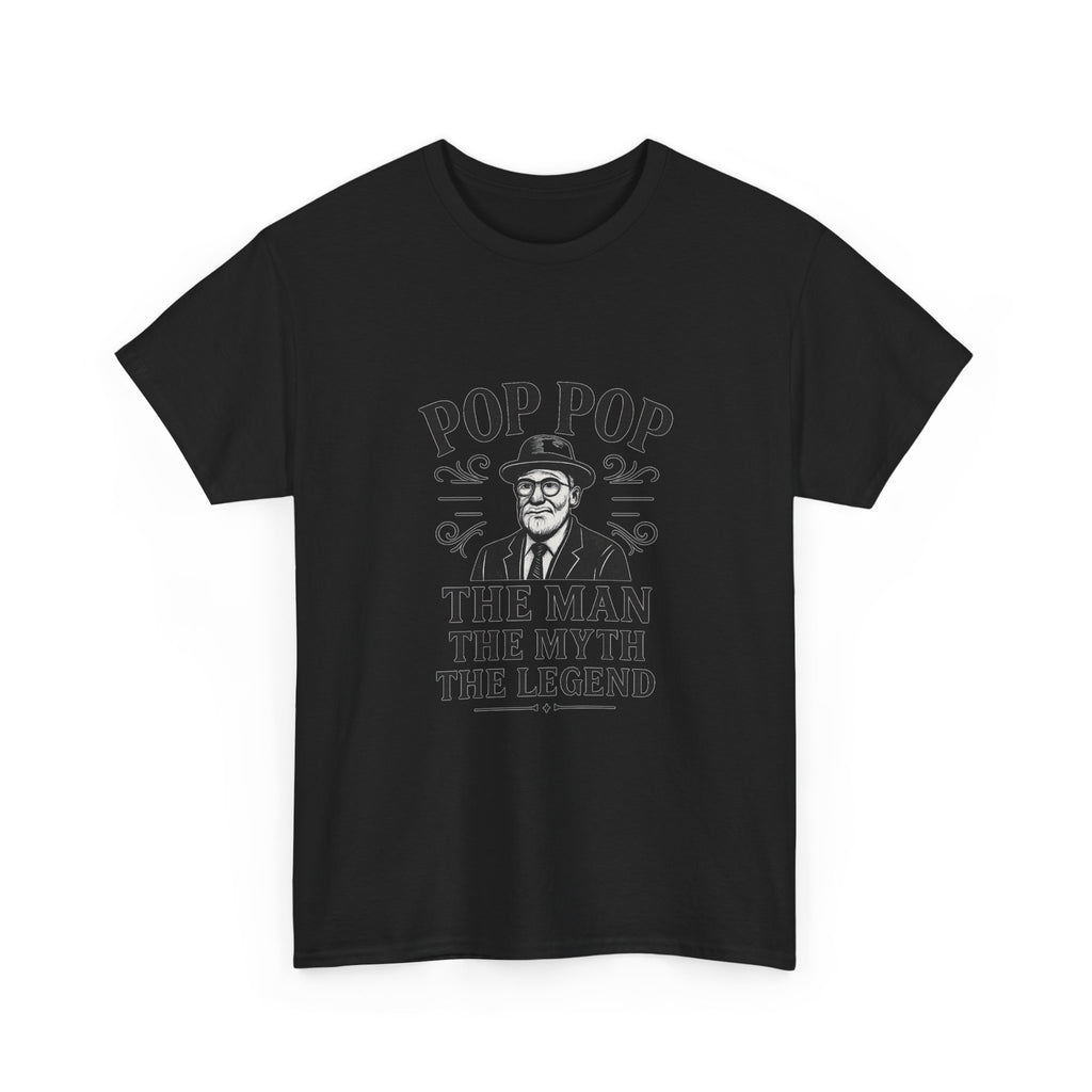 Pop Pop The Man The Myth Grandfather T-Shirt | Unique Gift | Graphic Tee