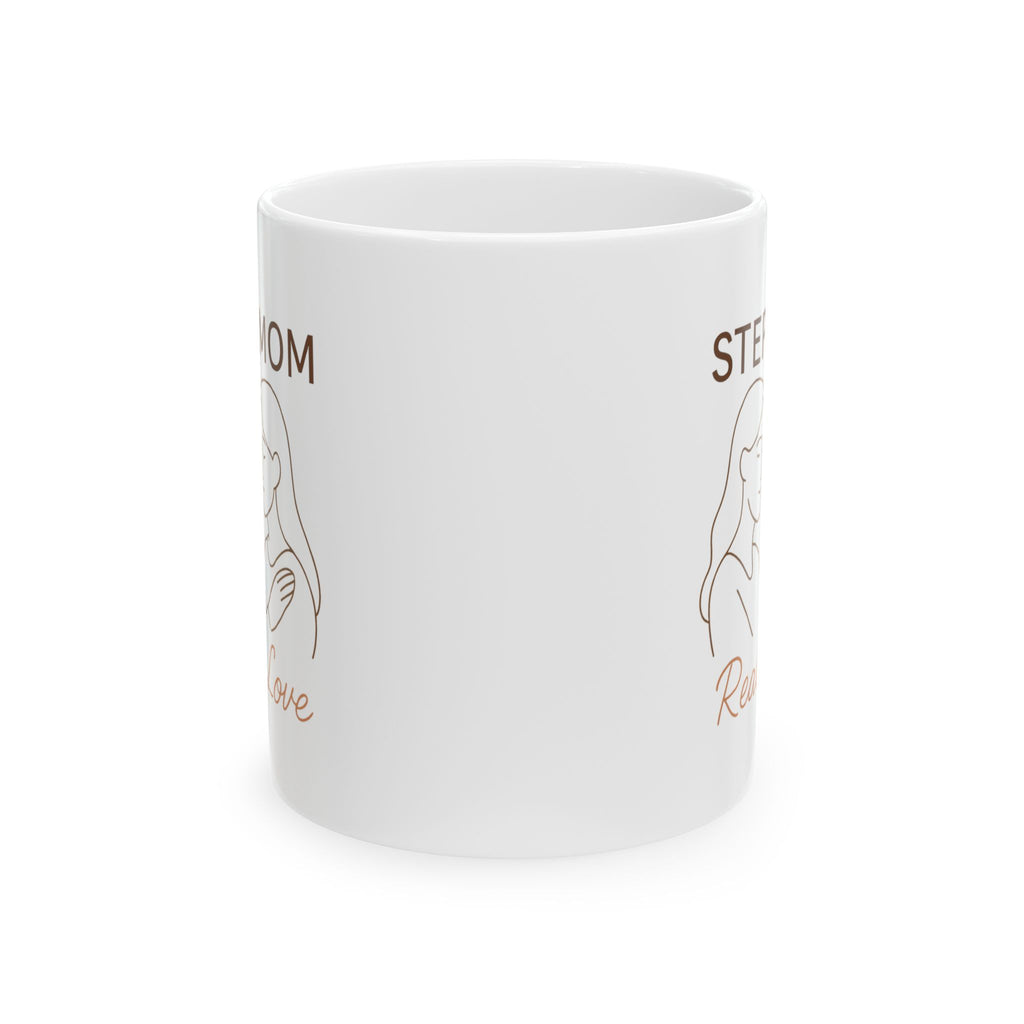 Stepmom Love Is Real Love Coffee Mug | Blended Family Gift | Ceramic Mug