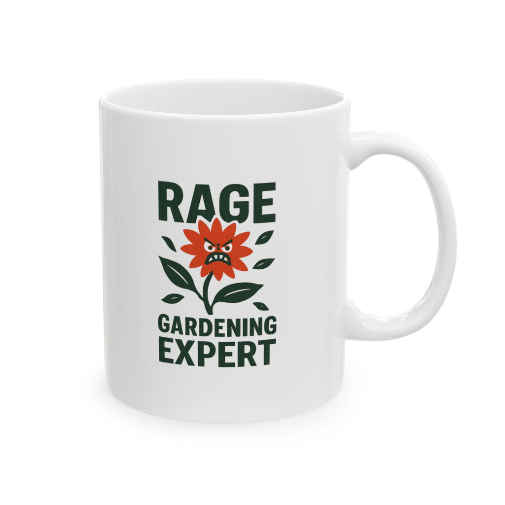 Rage Gardening Expert Coffee Mug | Unique Gift | Ceramic Mug