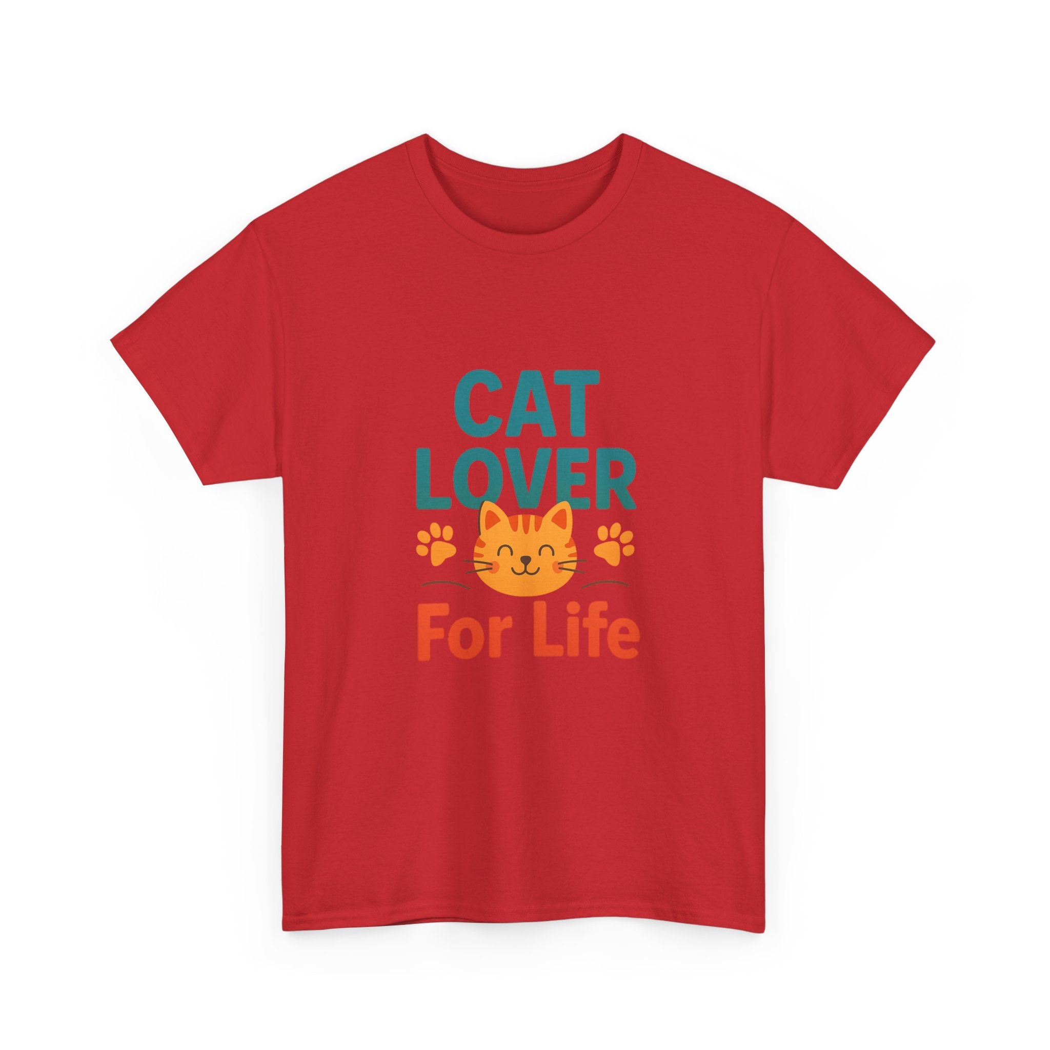 Cat Lover Powered By Caffeine And Purrs T-Shirt | Gift For Her | Graphic Tee