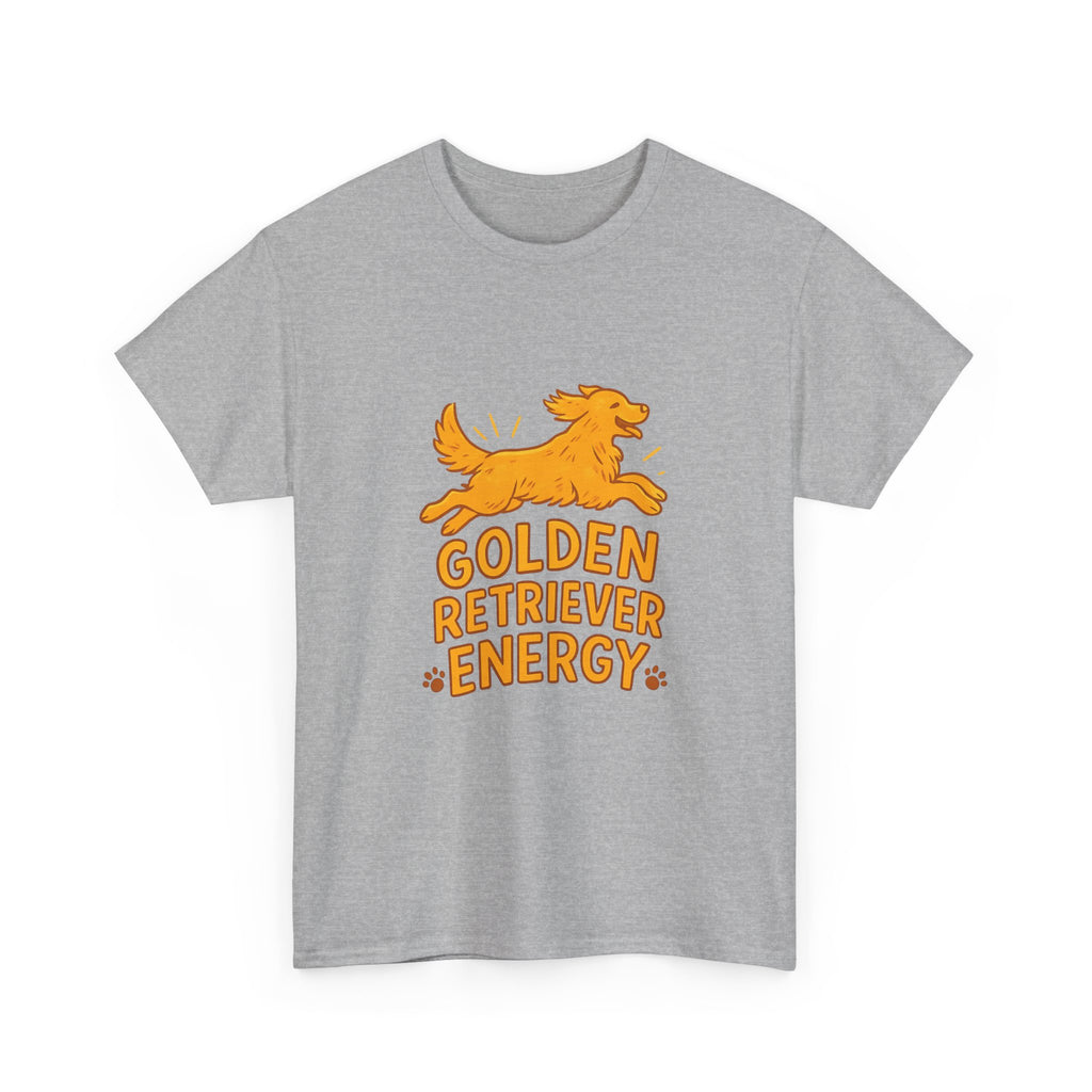 Golden Retriever Energy T-Shirt | Unique Gift | Graphic Tee