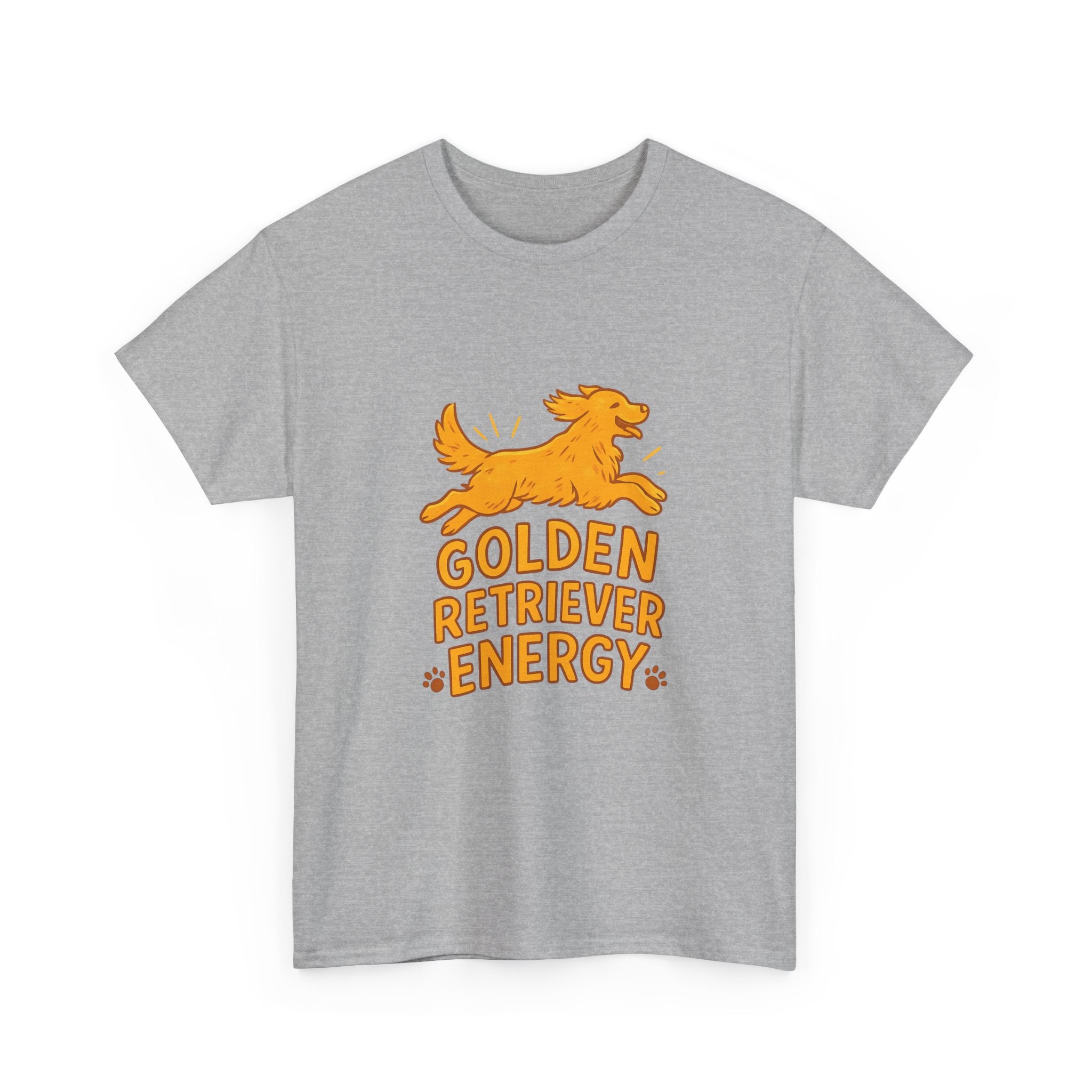 Golden Retriever Energy T-Shirt | Unique Gift | Graphic Tee