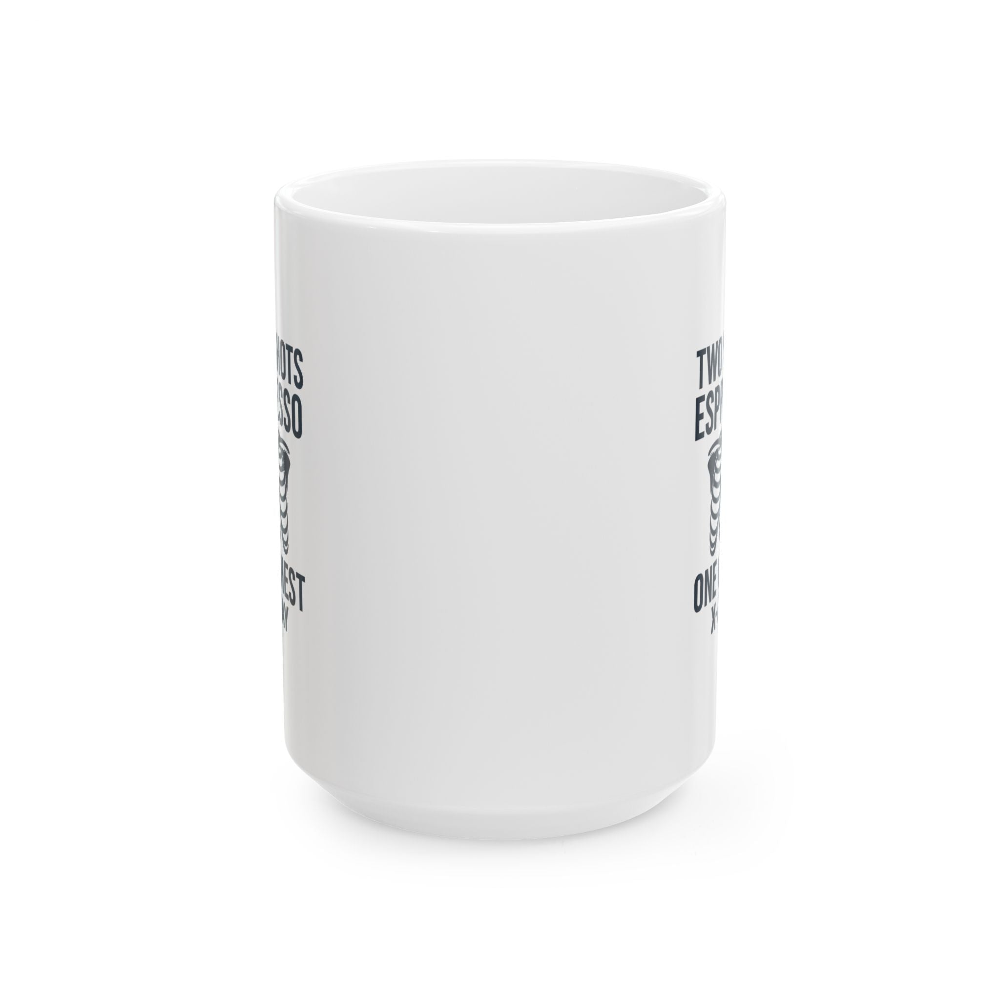 Radiology Tech Two Shots Espresso One Chest Xray Coffee Mug | Unique Gift | Ceramic Mug