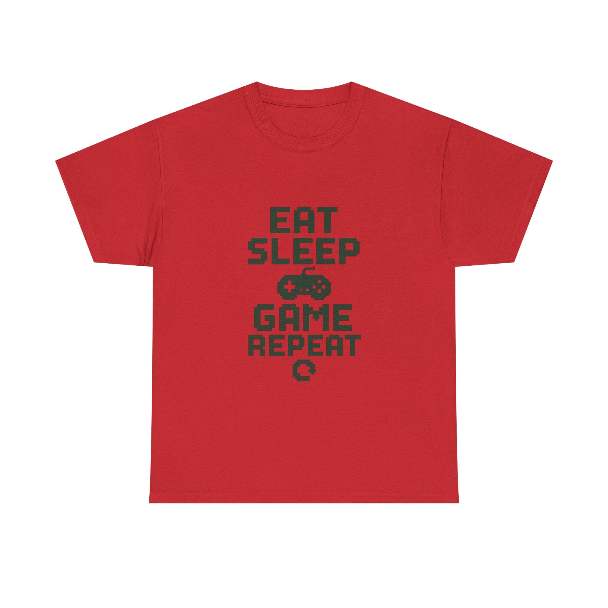 Gamer Eat Sleep Game Repeat T-Shirt | Unique Gift | Graphic Tee