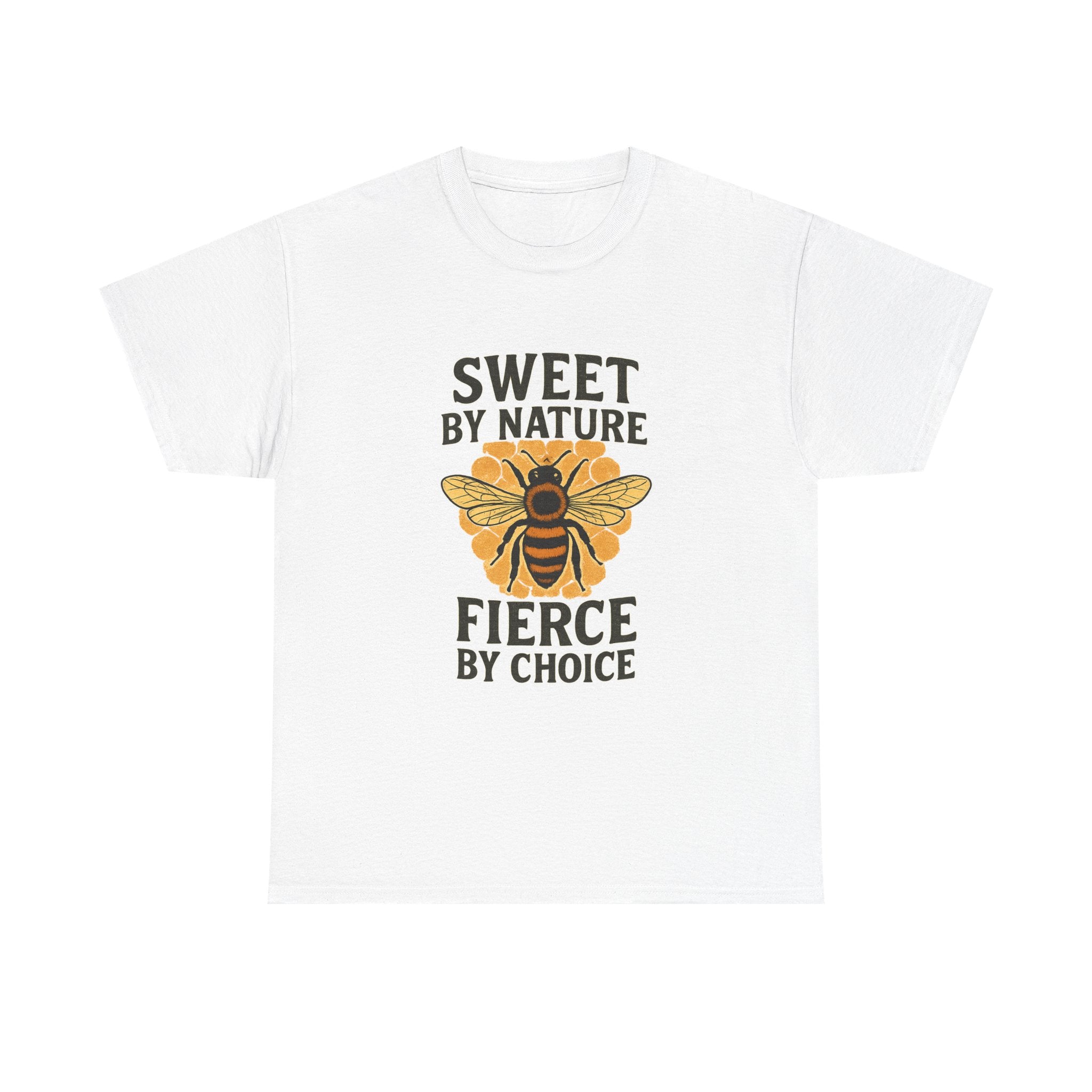 Beekeeper Sweet By Nature Fierce By Choice T-Shirt | Unique Gift | Graphic Tee