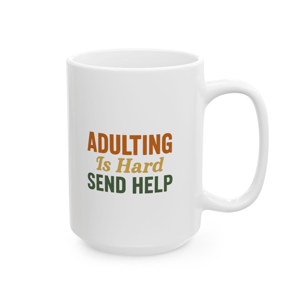 Adulting Level Zero Skills Coffee Mug | Funny Millennial Gift | Ceramic Mug