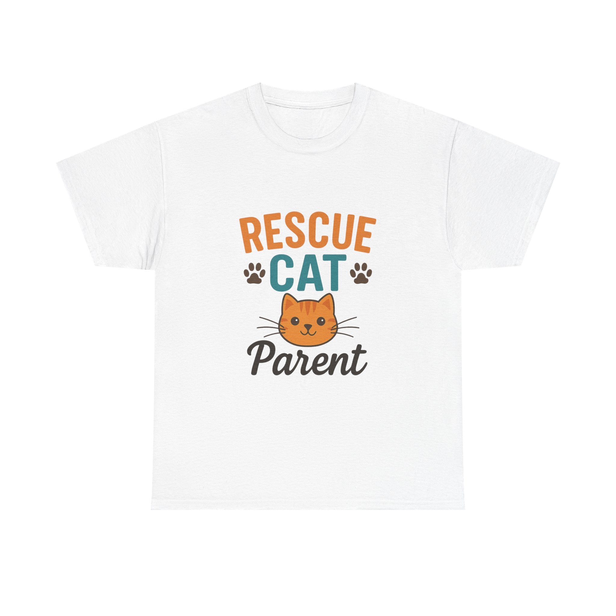 Adopt Dont Shop Cat Mom T-Shirt | Rescue Cat Lover Gift | Graphic Tee