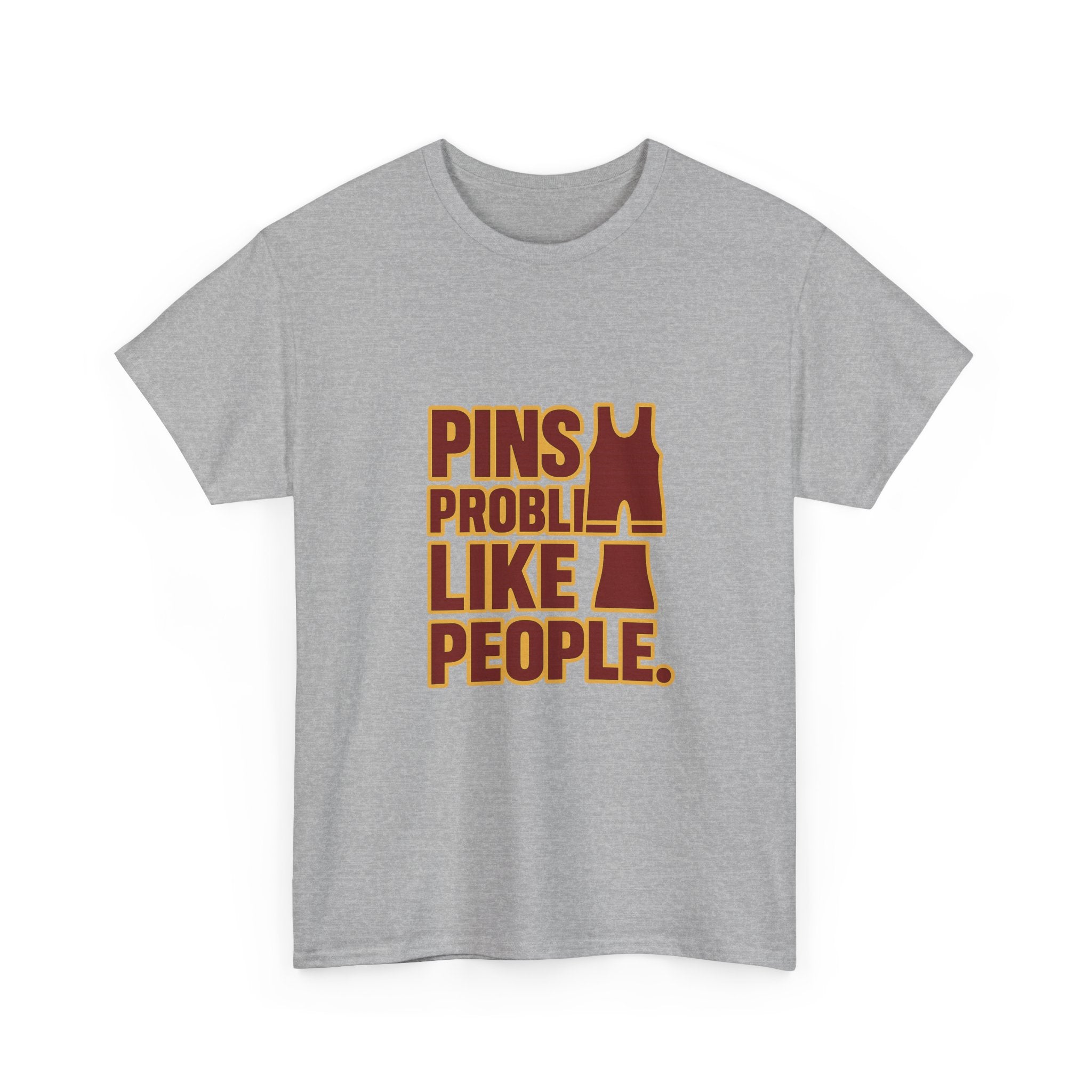 Wrestler Pins Problems Like People T-Shirt | Unique Gift | Graphic Tee