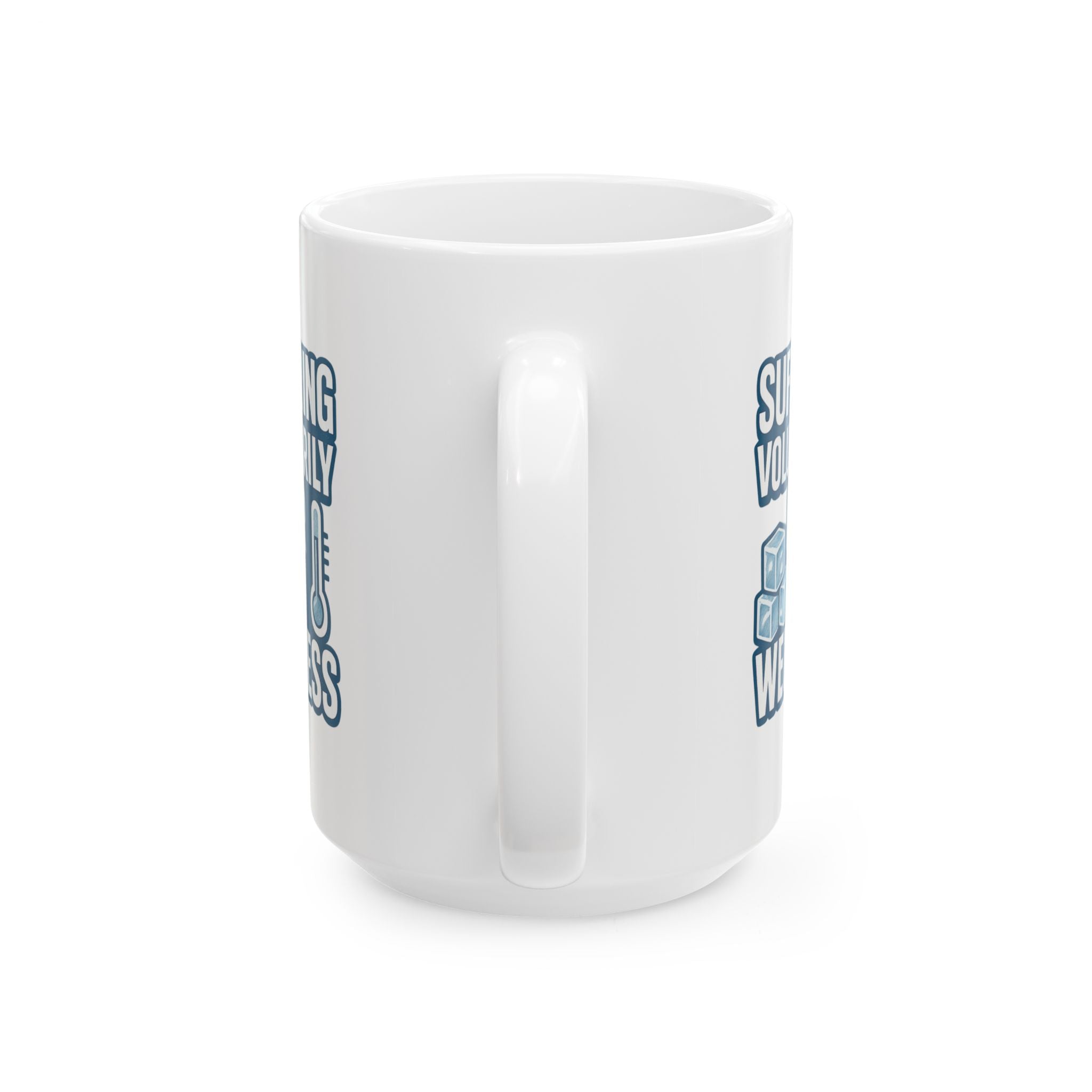 Cold Plunge Addict Suffering Voluntarily For Wellness Coffee Mug | Unique Gift | Ceramic Mug