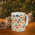 Whimsical Mushroom Forest Coffee Mug | Unique Gift | Ceramic Mug
