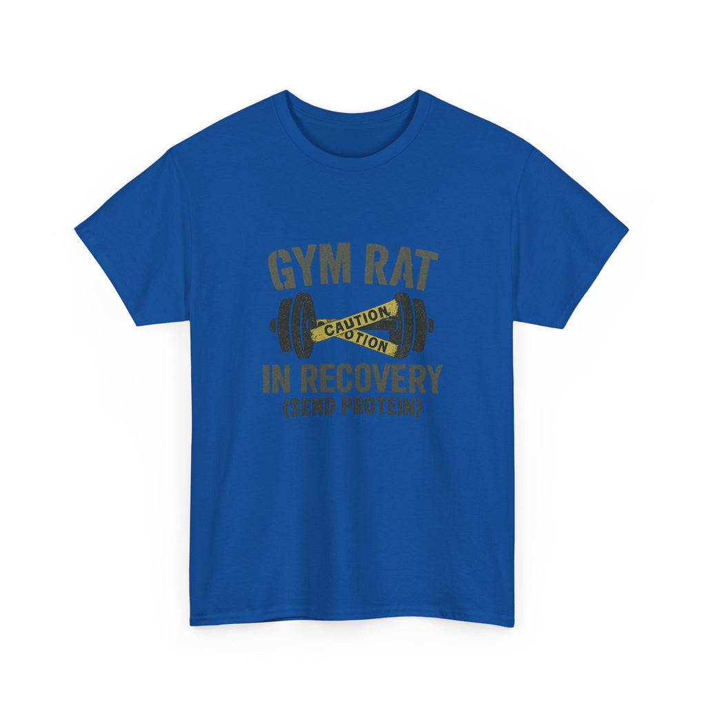 Gym Rat In Recovery T-Shirt | Unique Gift | Graphic Tee