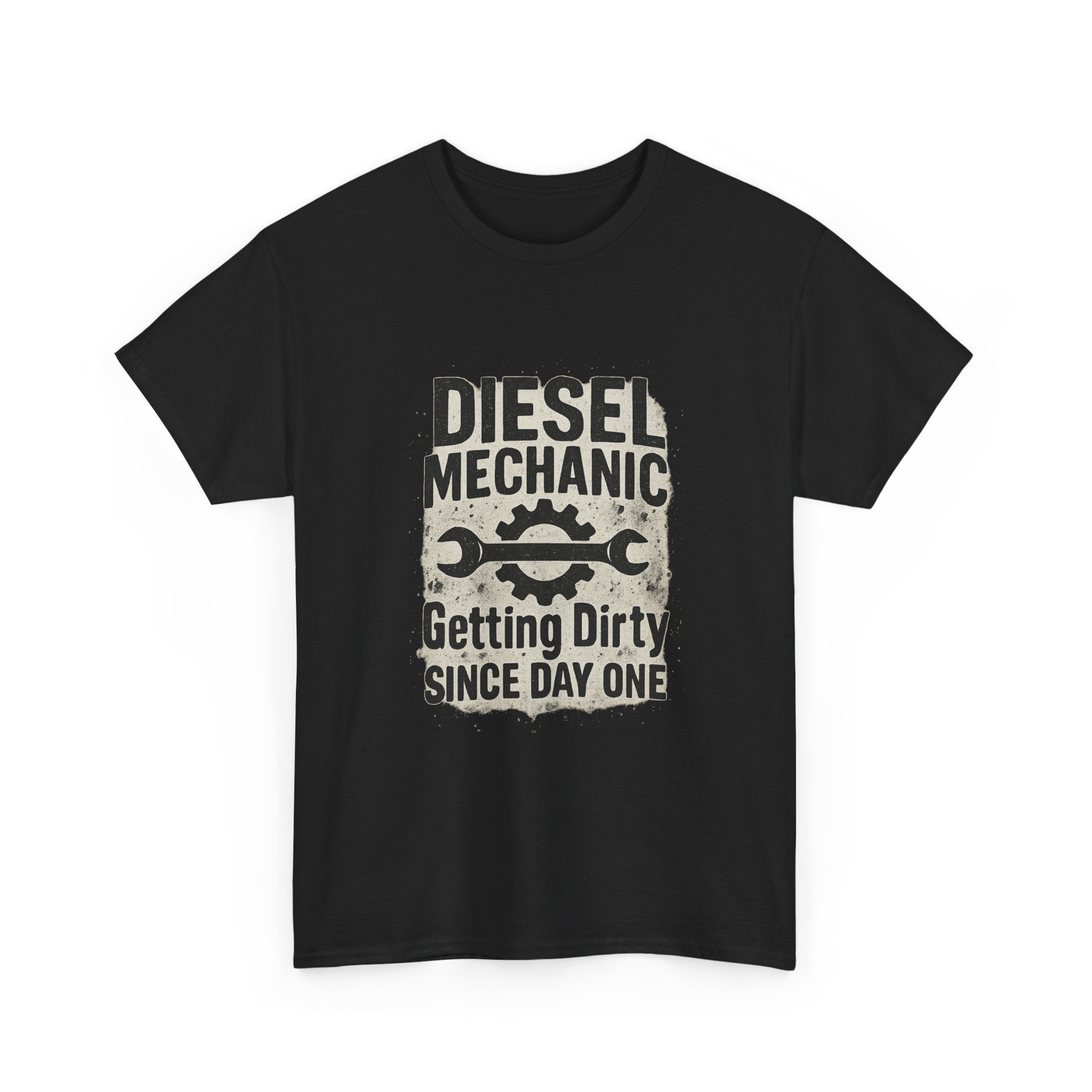Diesel Mechanic Getting Dirty Since Day One T-Shirt | Mechanic Gift | Graphic Tee