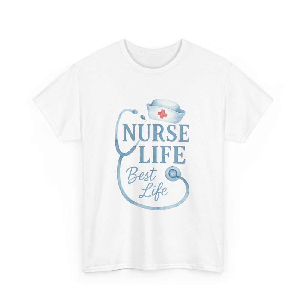 Nurse Life Coffee And Saving Lives T-Shirt | Funny Nurse Humor | Graphic Tee