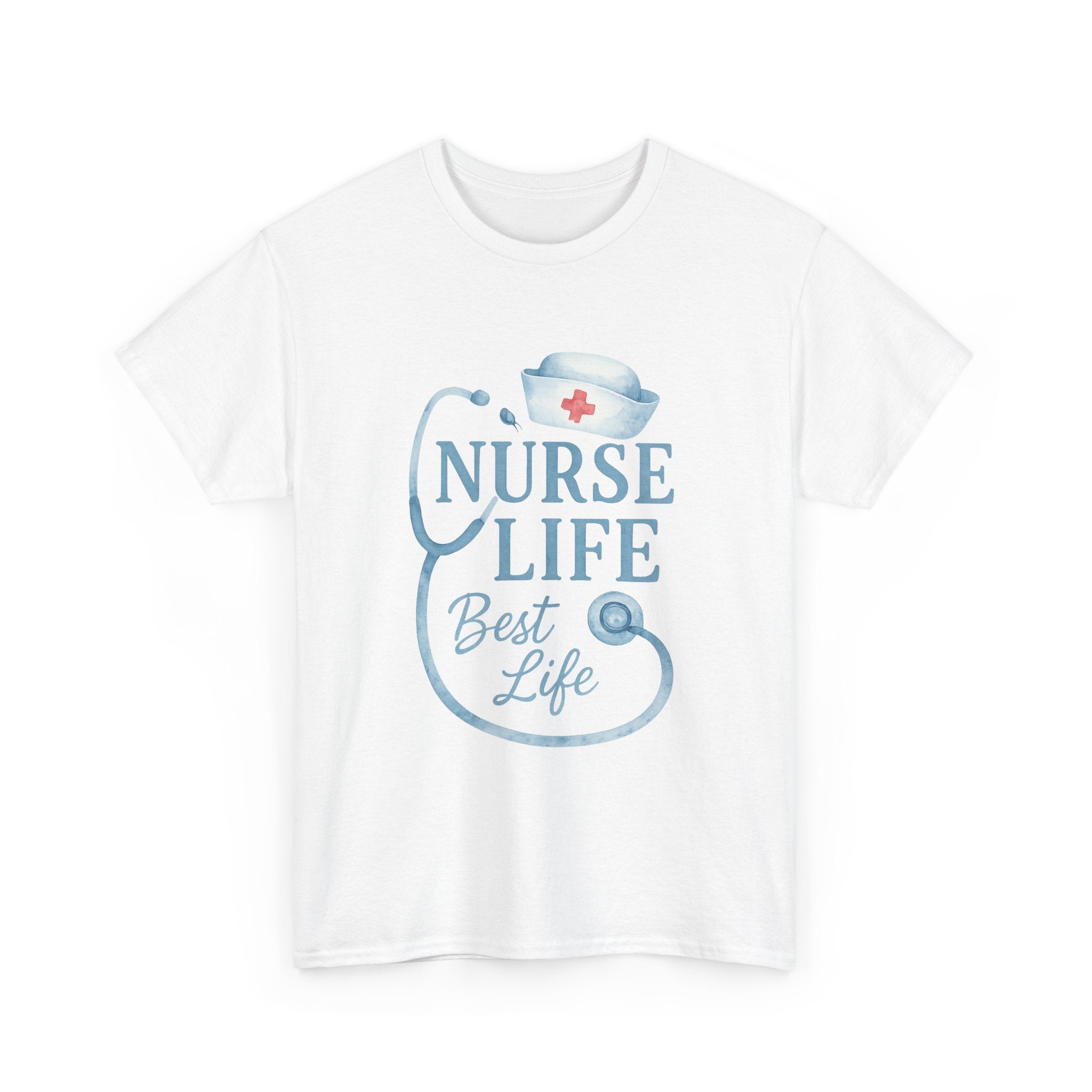 Nurse Life Coffee And Saving Lives T-Shirt | Funny Nurse Humor | Graphic Tee