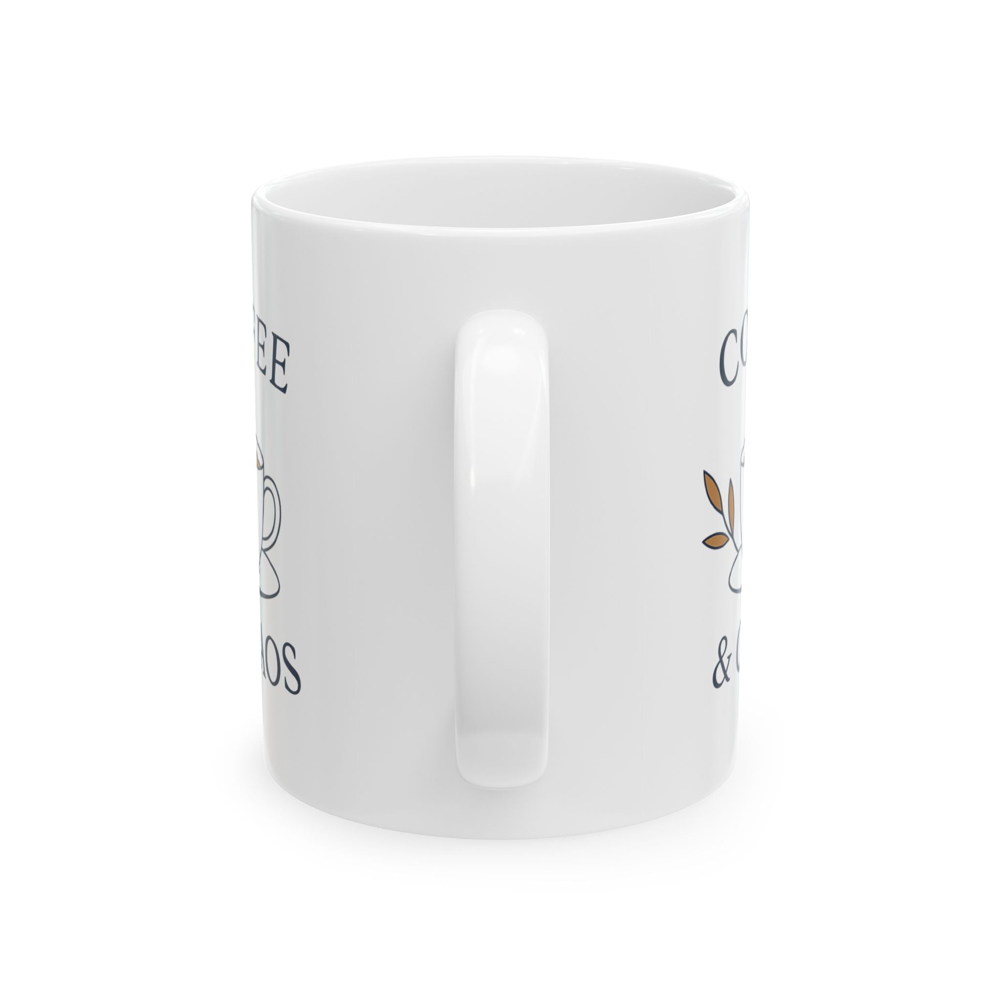 Coffee And Chaos That Is The Plan Coffee Mug | Funny Chaos Gift | Ceramic Mug