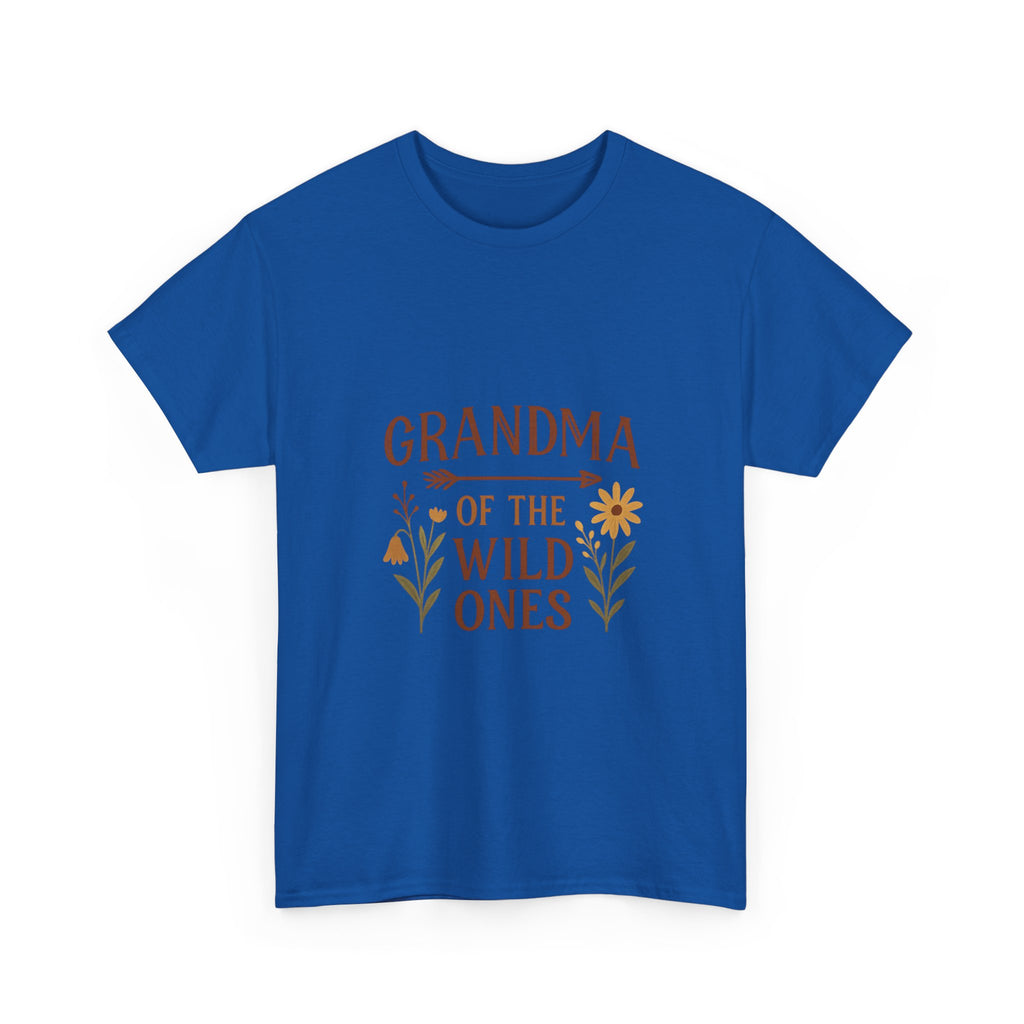 Grandma Of The Wild Ones Grandmother T-Shirt | Gift for Grandma | Graphic Tee