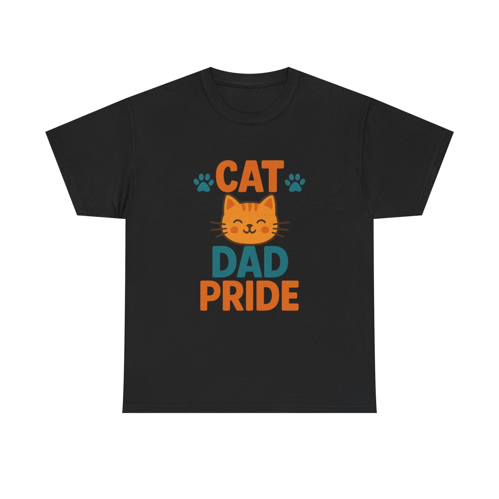 Proud Cat Dad The Legend The Myth T-Shirt | Gift for Him | Graphic Tee
