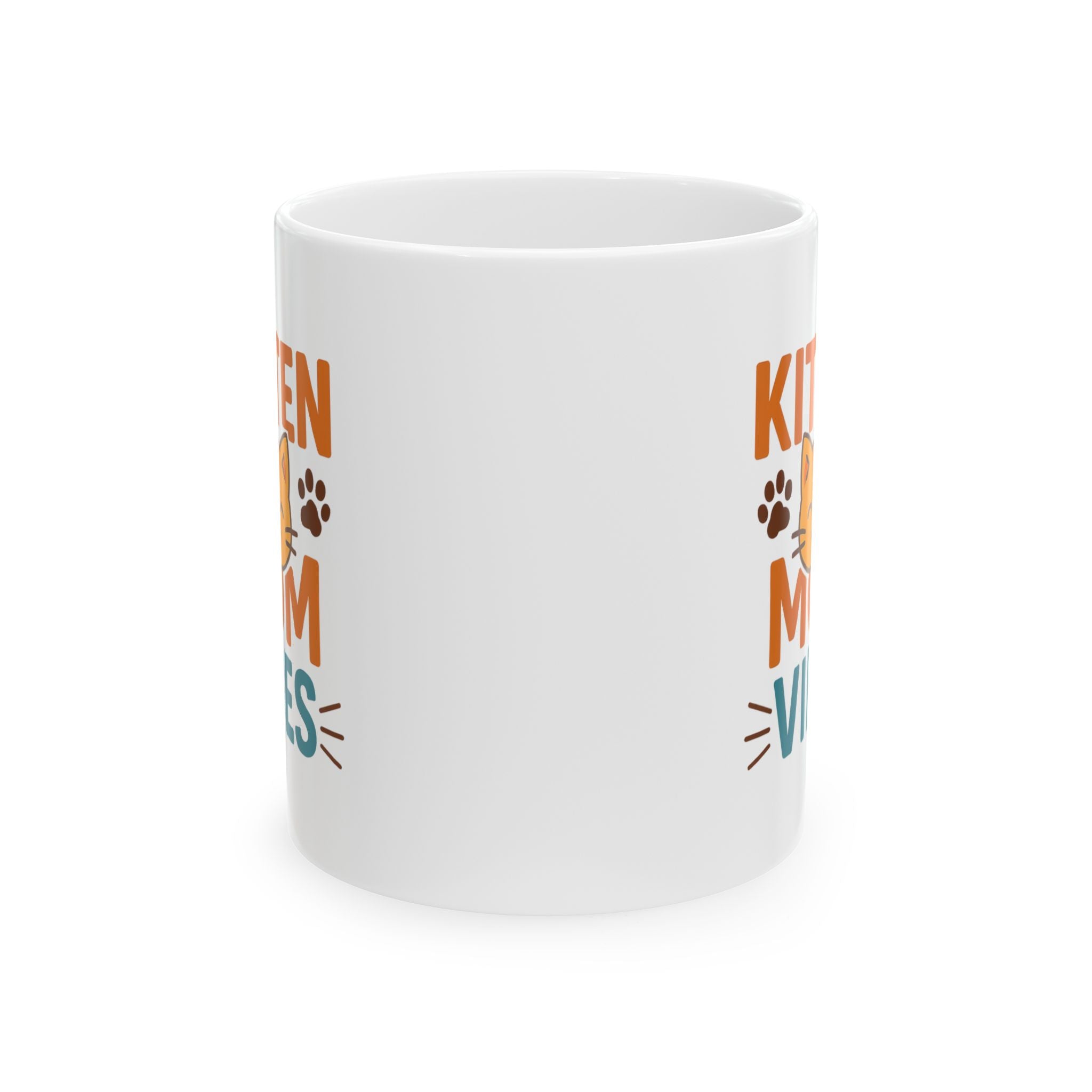 Professional Kitten Wrangler Coffee Mug | Funny Cat Mom Gift | Ceramic Mug