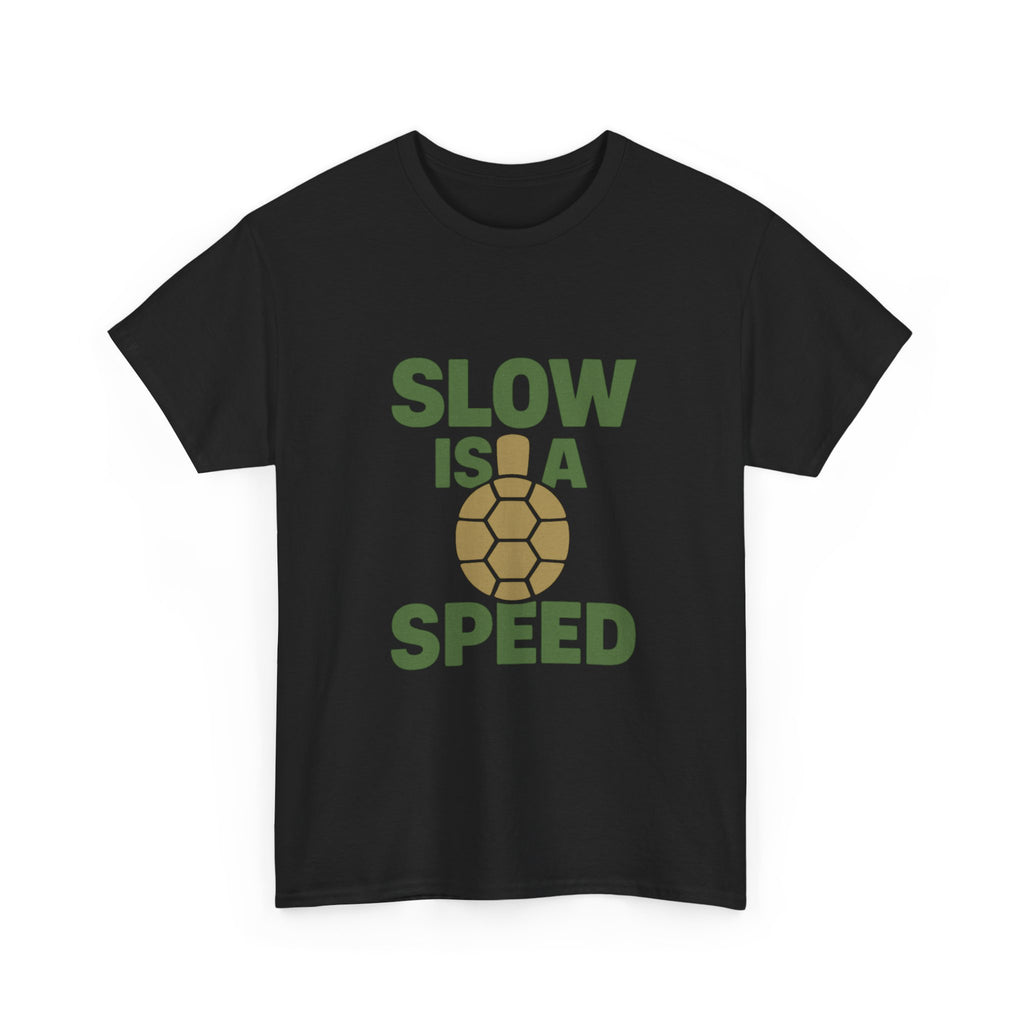 Turtle Dad Slow Is A Speed T-Shirt | Gift for Dad | Graphic Tee