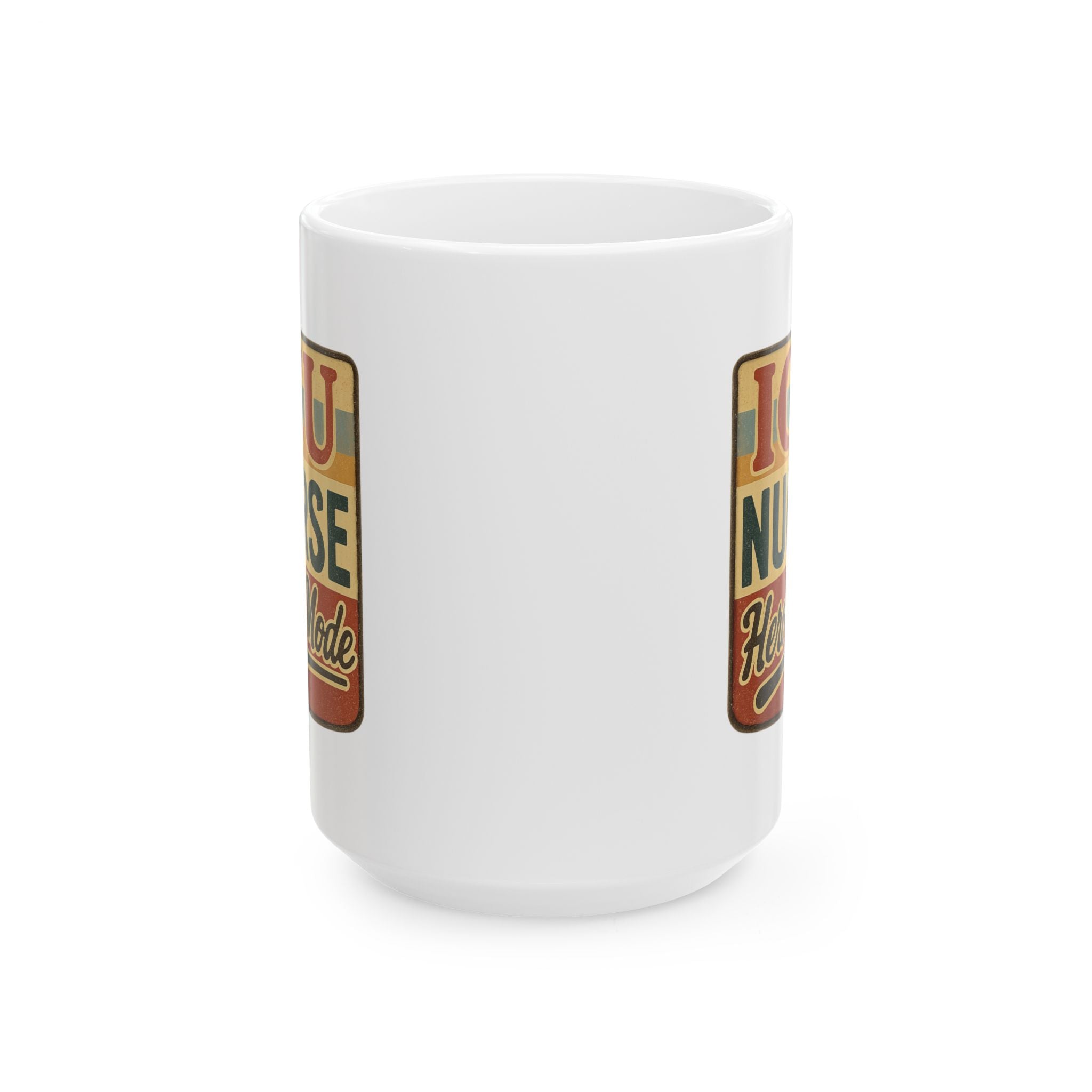 Intensive Care Nurse Fueled By Coffee Coffee Mug | ICU Nurse Humor | Ceramic Mug