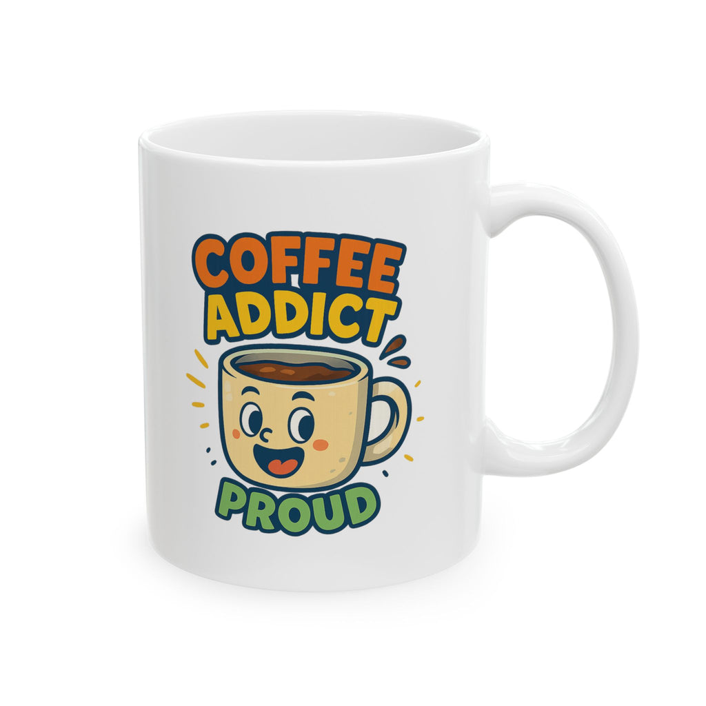 Certified Coffee Addict No Regrets Coffee Mug | Coffee Lover Gift | Ceramic Mug
