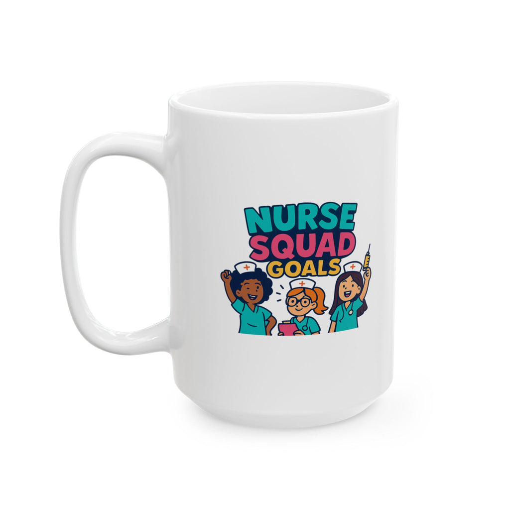 Official Member Nurse Squad Coffee Mug | Nurse Coworker Appreciation | Ceramic Mug