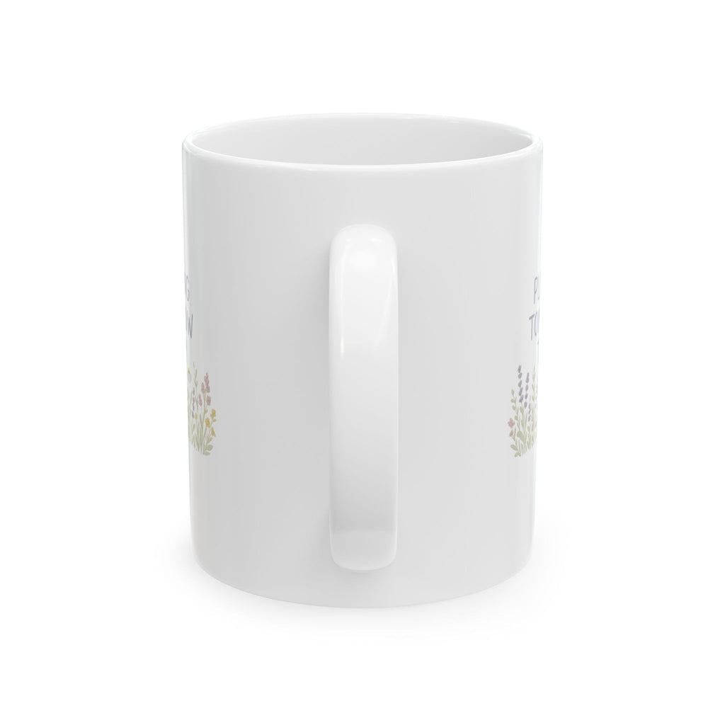 Wildflower Seed Saver Planting Tomorrow Today Coffee Mug | Unique Gift | Ceramic Mug