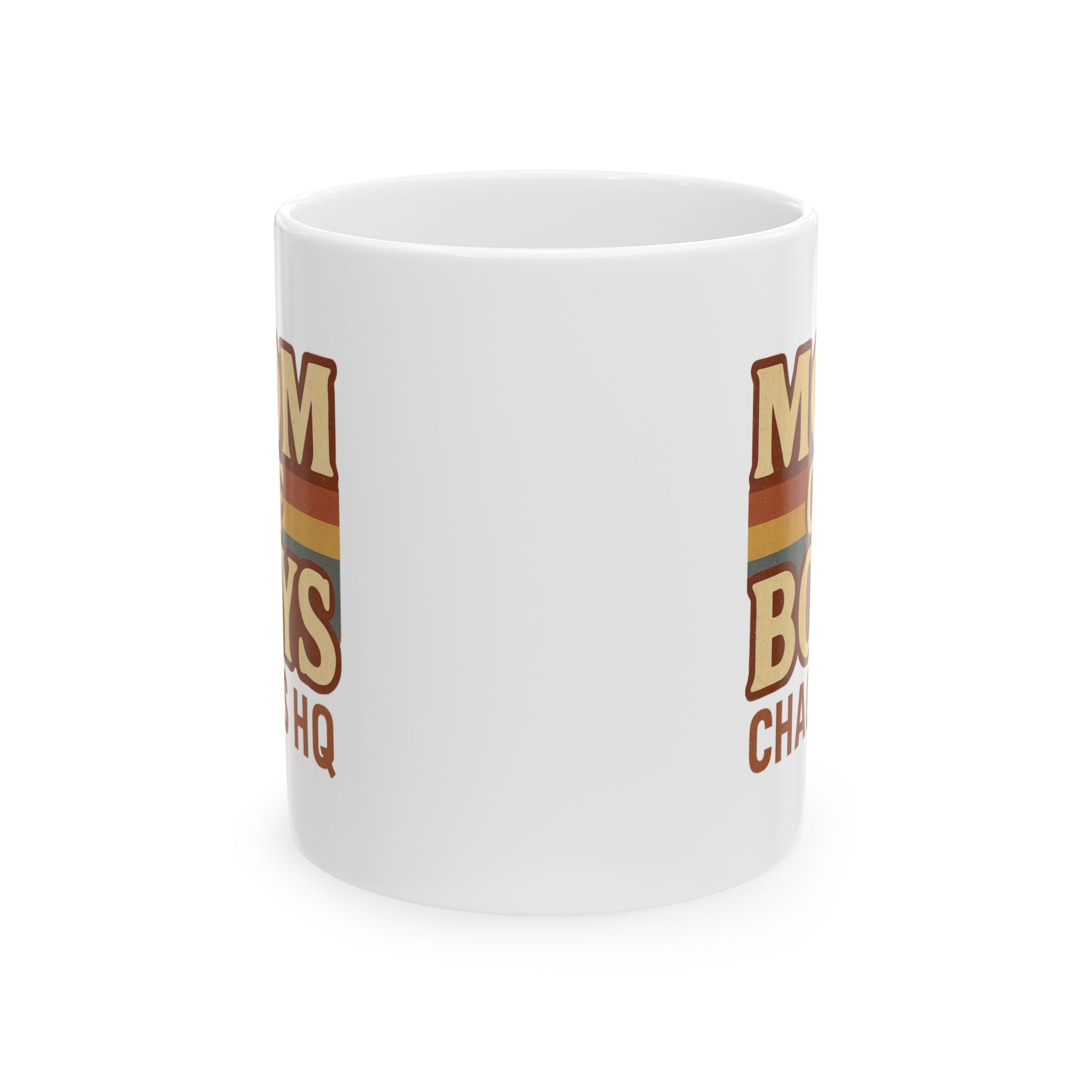 Mom Of Boys Always On Duty Coffee Mug | Boy Mom Appreciation | Ceramic Mug