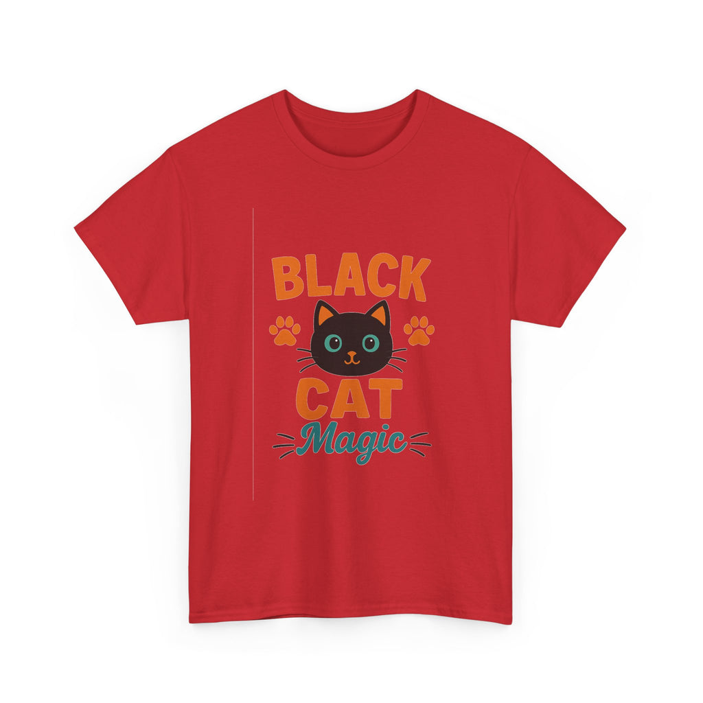 Black Cat Familiar Vibes T-Shirt | Cat Witch Humor Gift | Graphic Tee