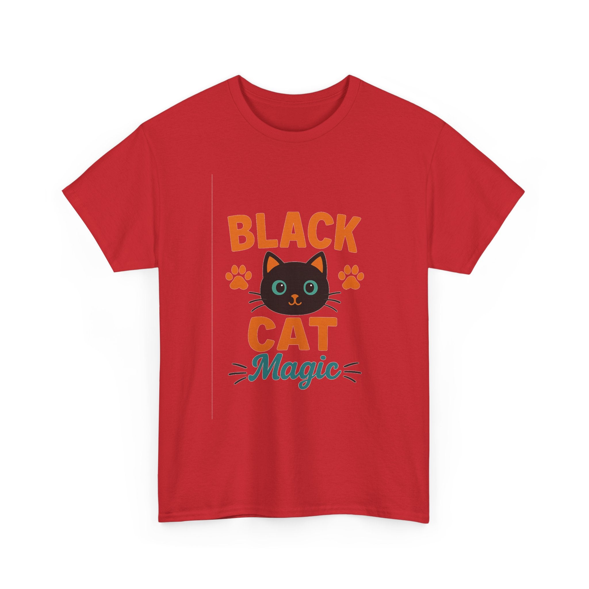 Black Cat Familiar Vibes T-Shirt | Cat Witch Humor Gift | Graphic Tee