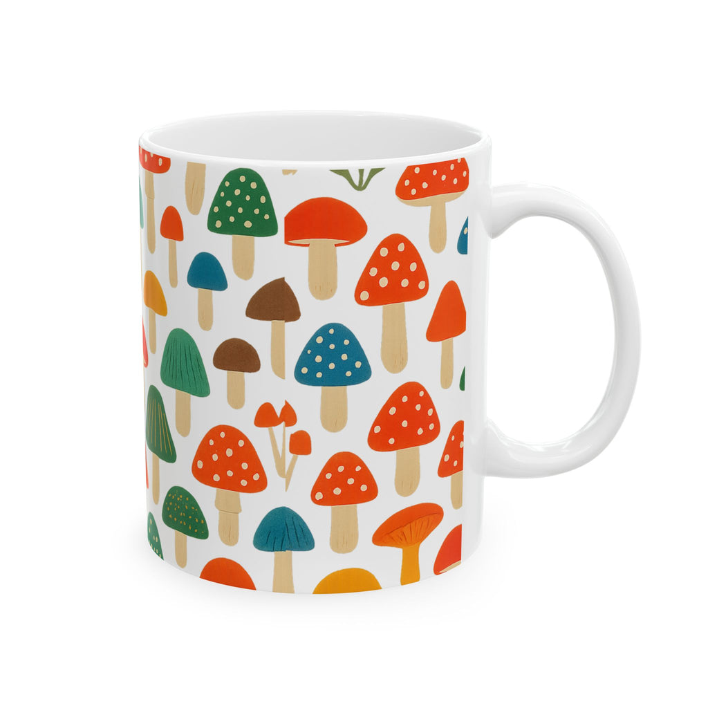 Woodland Mushroom Coffee Mug | Unique Gift | Ceramic Mug