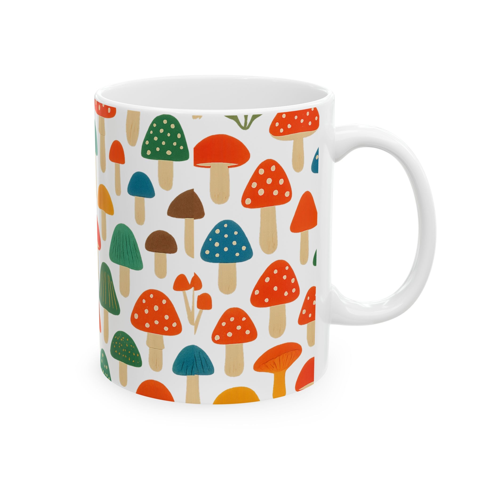 Woodland Mushroom Coffee Mug | Unique Gift | Ceramic Mug