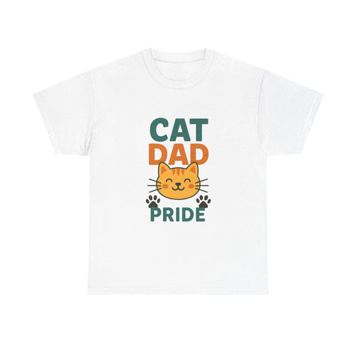 Cat Dad Approved By The Cat T-Shirt | Cat Lover Humor | Graphic Tee