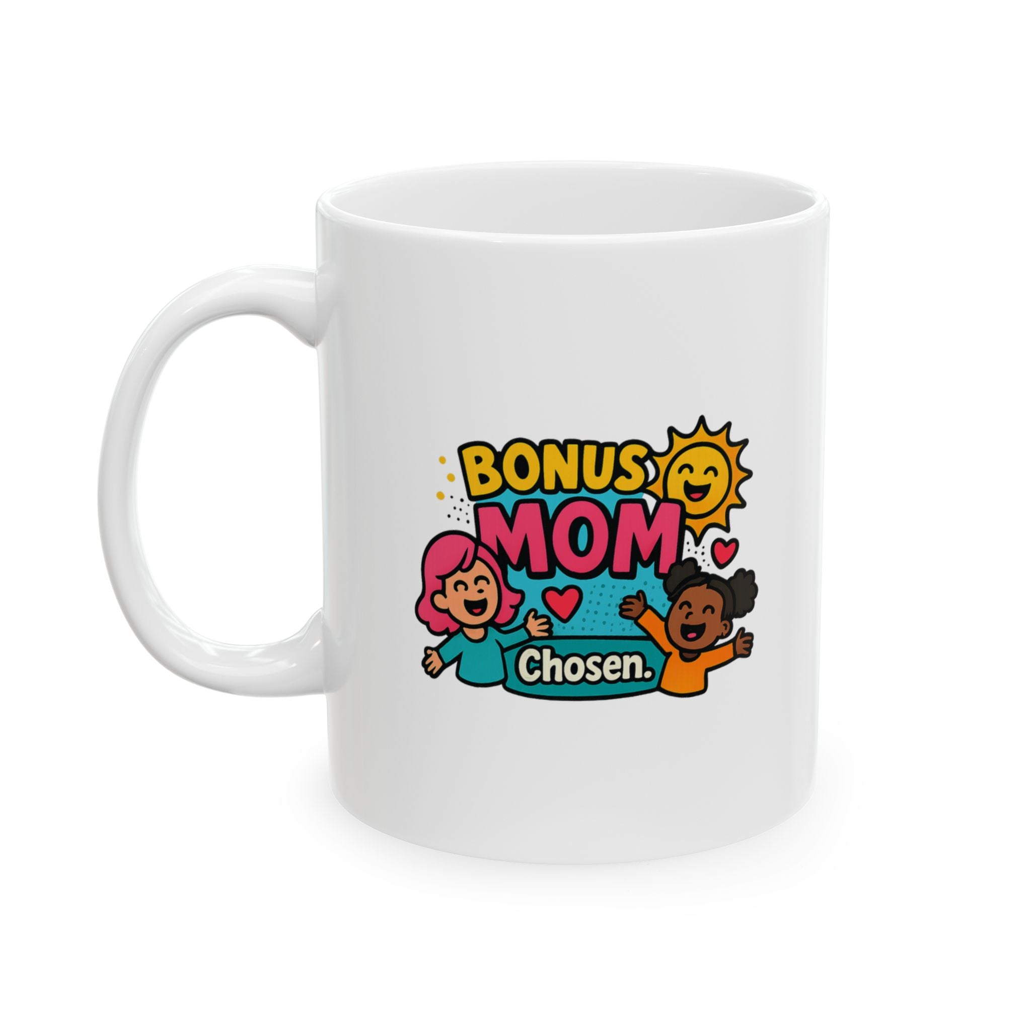 Loved These Kids Like My Own Bonus Mom Coffee Mug | Blended Family Appreciation | Ceramic Mug
