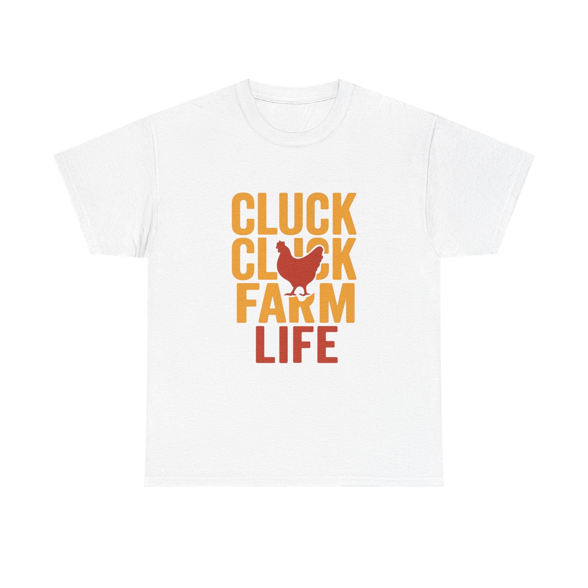 Chicken Lady Cluck Cluck Farm Life T-Shirt | Unique Gift | Graphic Tee