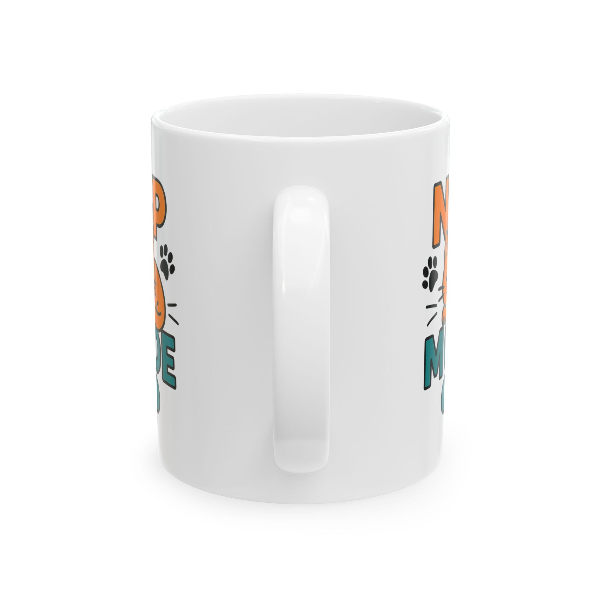 Do Not Disturb Cat Napping In Progress Coffee Mug | Cat Lover Humor | Ceramic Mug