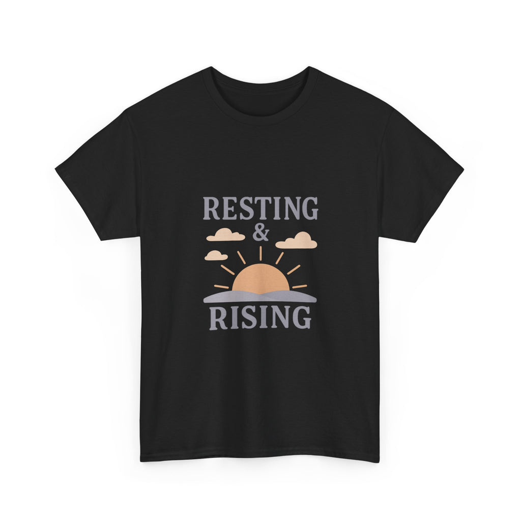 Burnout Survivor Resting And Rising T-Shirt | Unique Gift | Graphic Tee