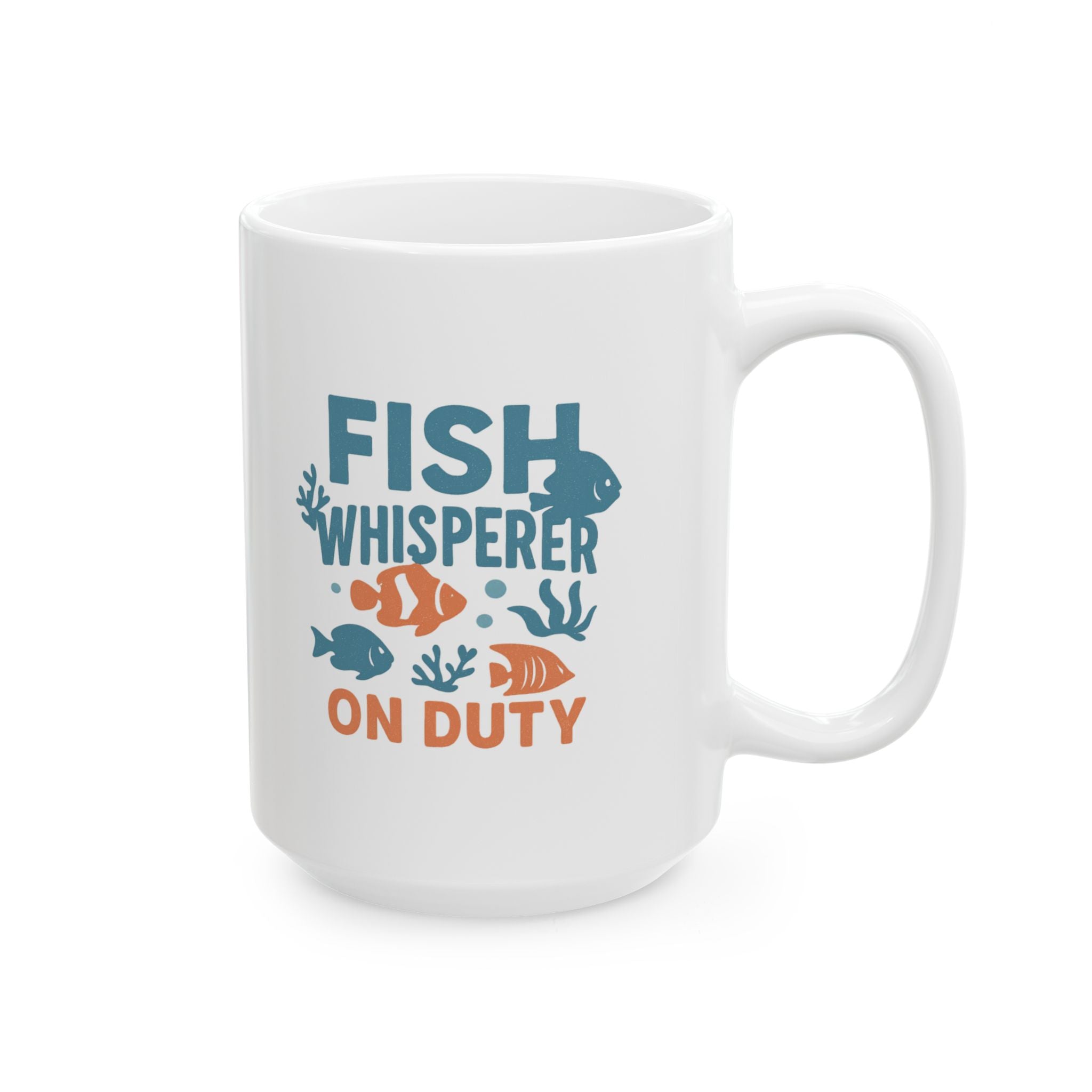Aquarium Keeper Fish Whisperer On Duty Coffee Mug | Aquarium Lover Gift | Ceramic Mug