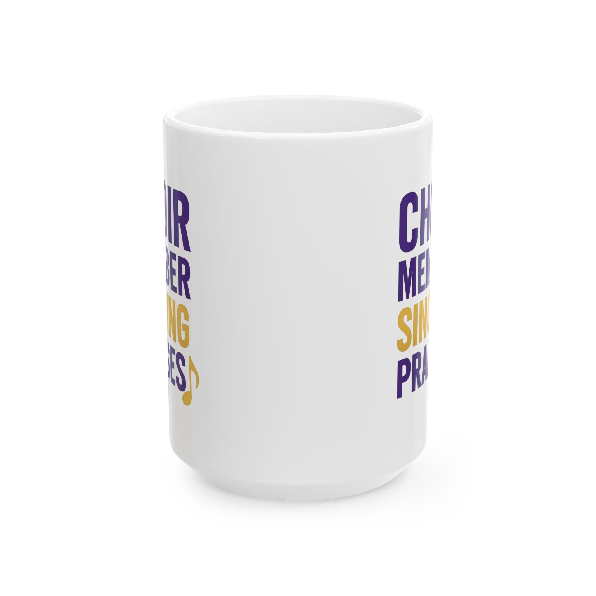 Church Choir Member Singing Praises Coffee Mug | Unique Gift | Ceramic Mug
