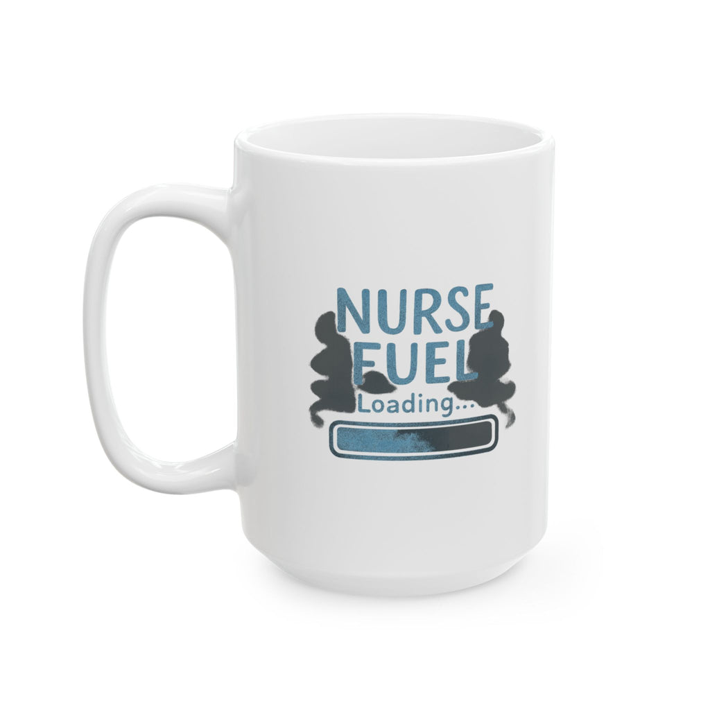Nurse Fuel Activated All Systems Go Coffee Mug | Funny Nurse Coffee Gift | Ceramic Mug
