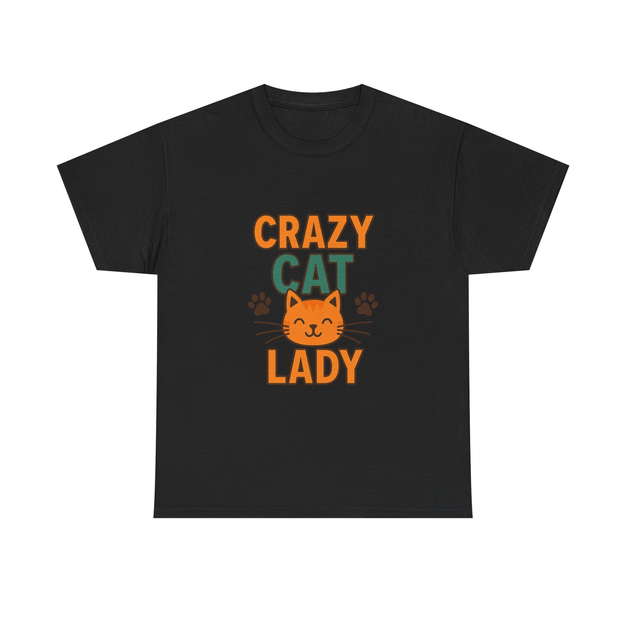 Certified Crazy Cat Lady T-Shirt | Funny Gift for Her | Graphic Tee