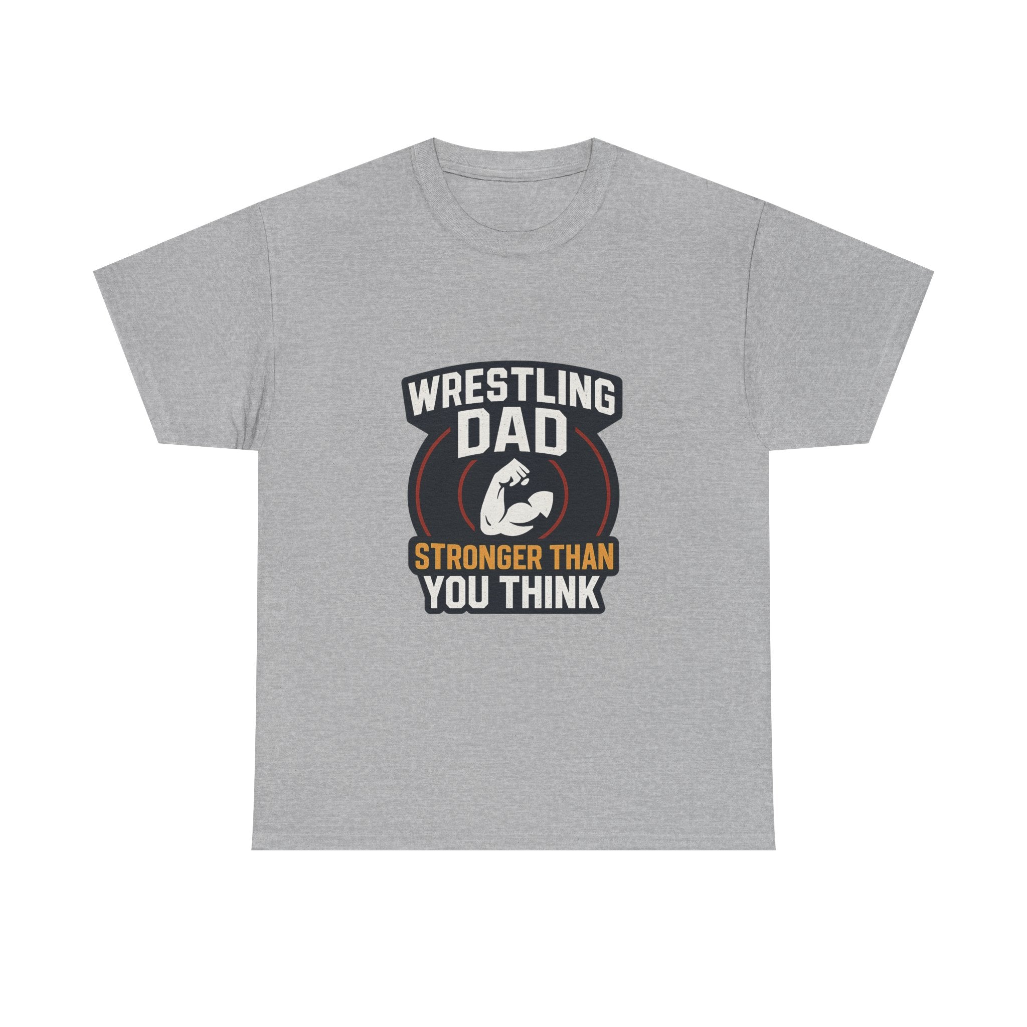 Wrestling Dad Stronger Than You Think T-Shirt | Gift for Dad | Graphic Tee